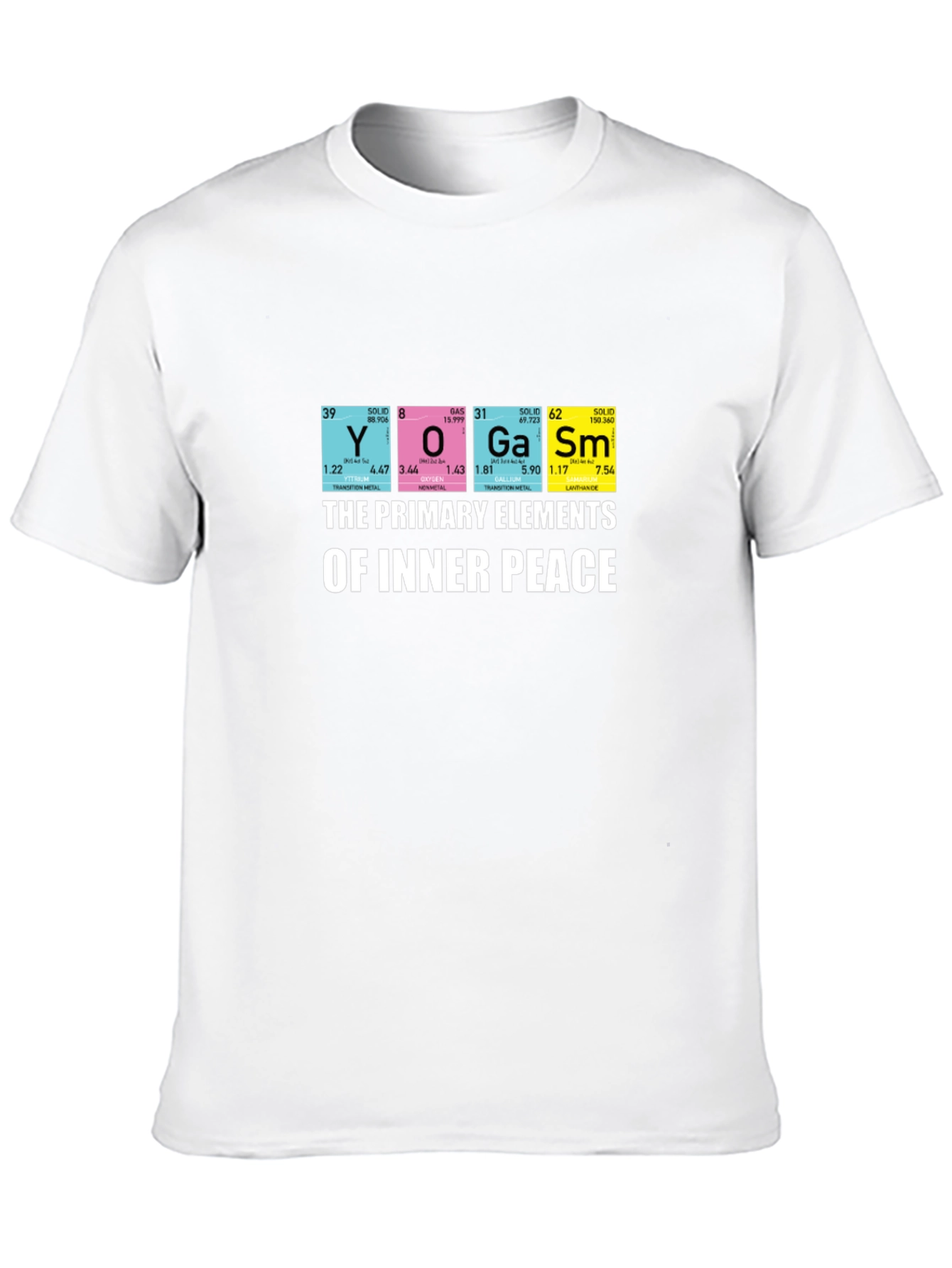 Yoga Elements of Inner Peace Graphic T-Shirt