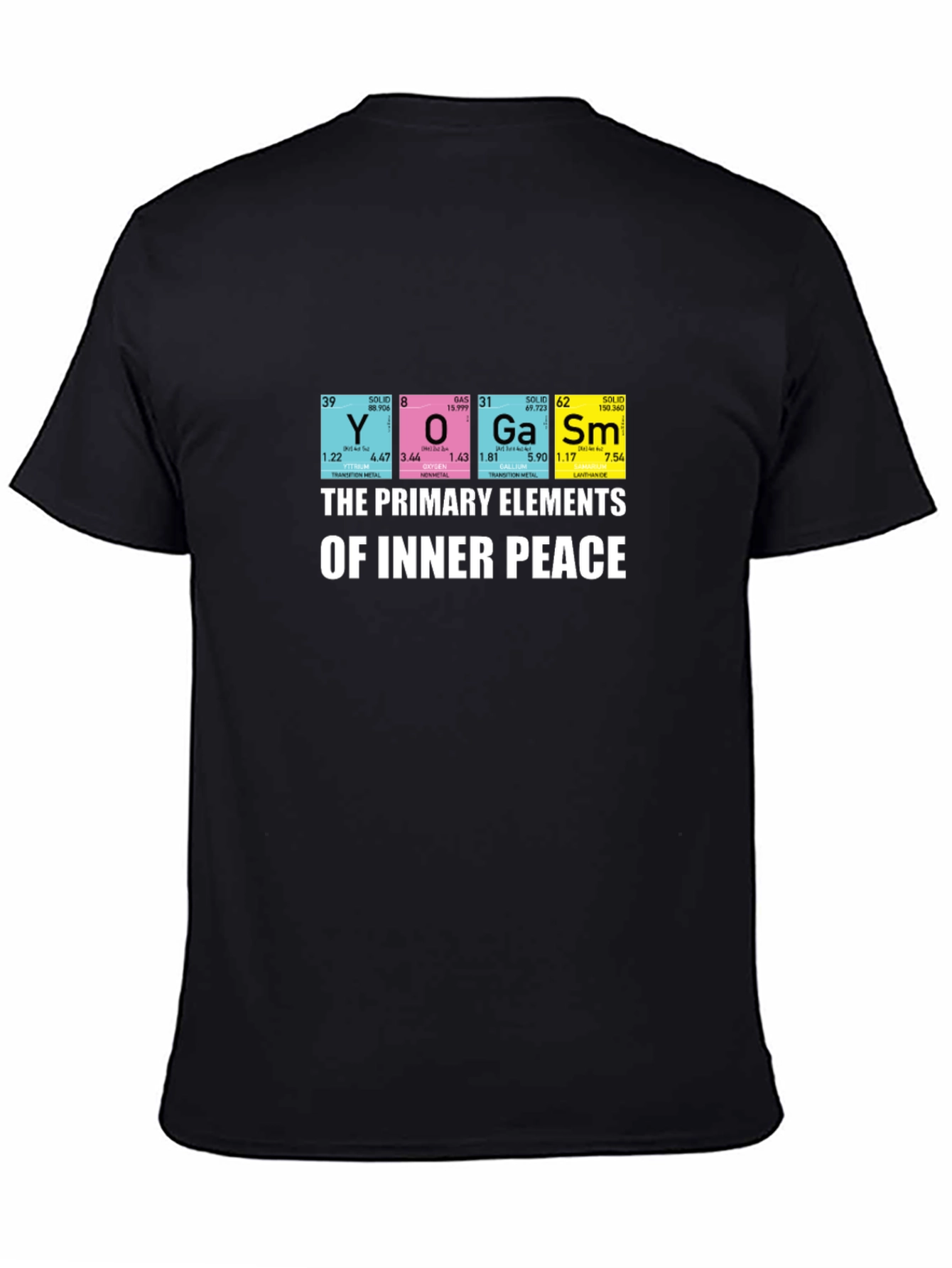 Yoga Elements of Inner Peace Graphic T-Shirt