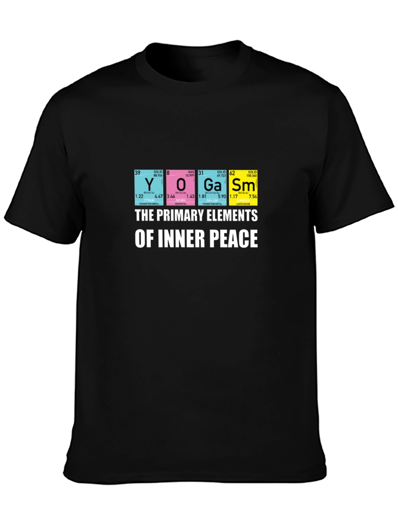 Yoga Elements of Inner Peace Graphic T-Shirt