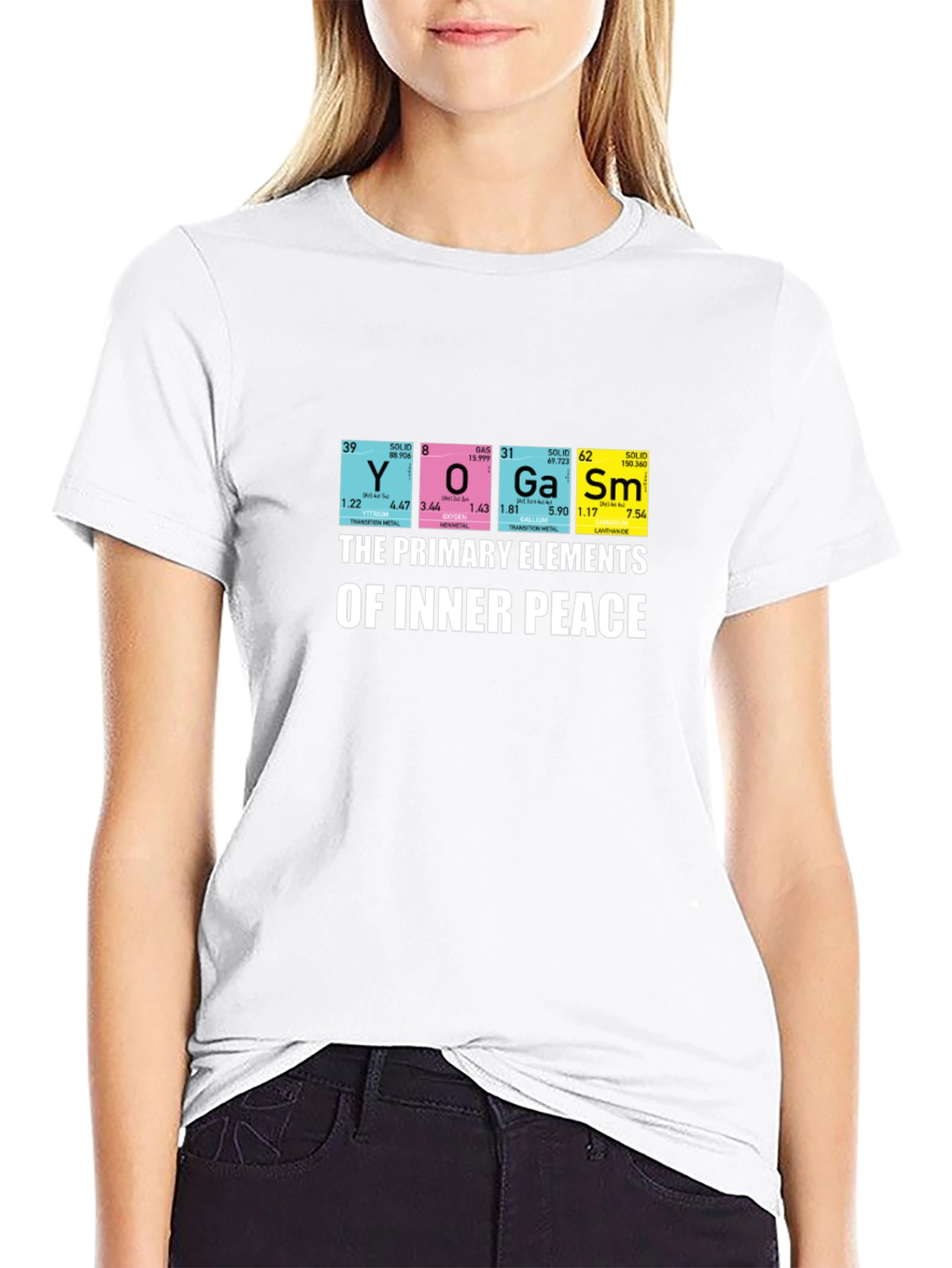 Yoga Elements of Inner Peace Graphic T-Shirt