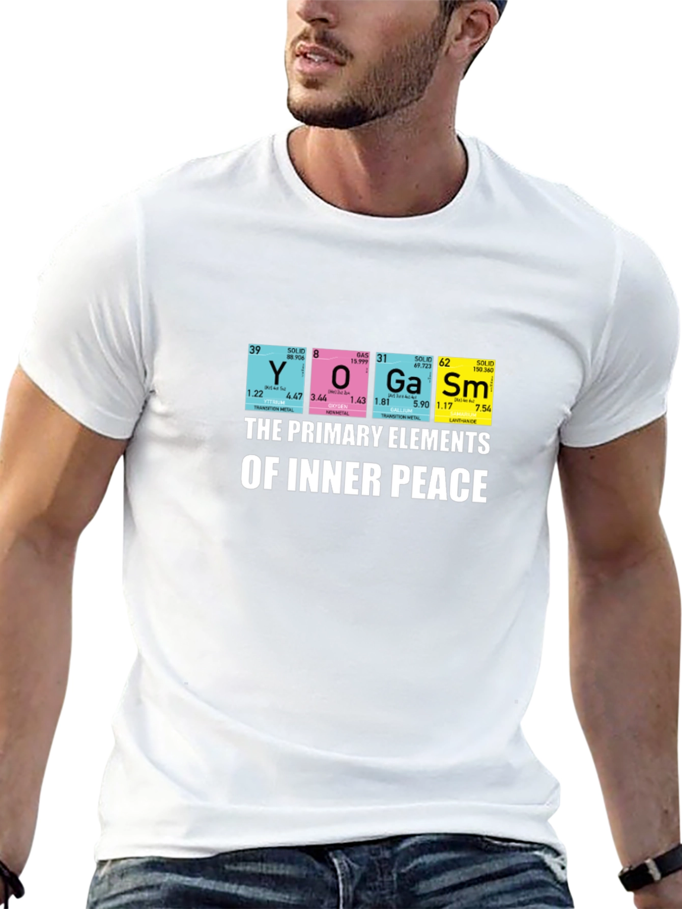 Yoga Elements of Inner Peace Graphic T-Shirt