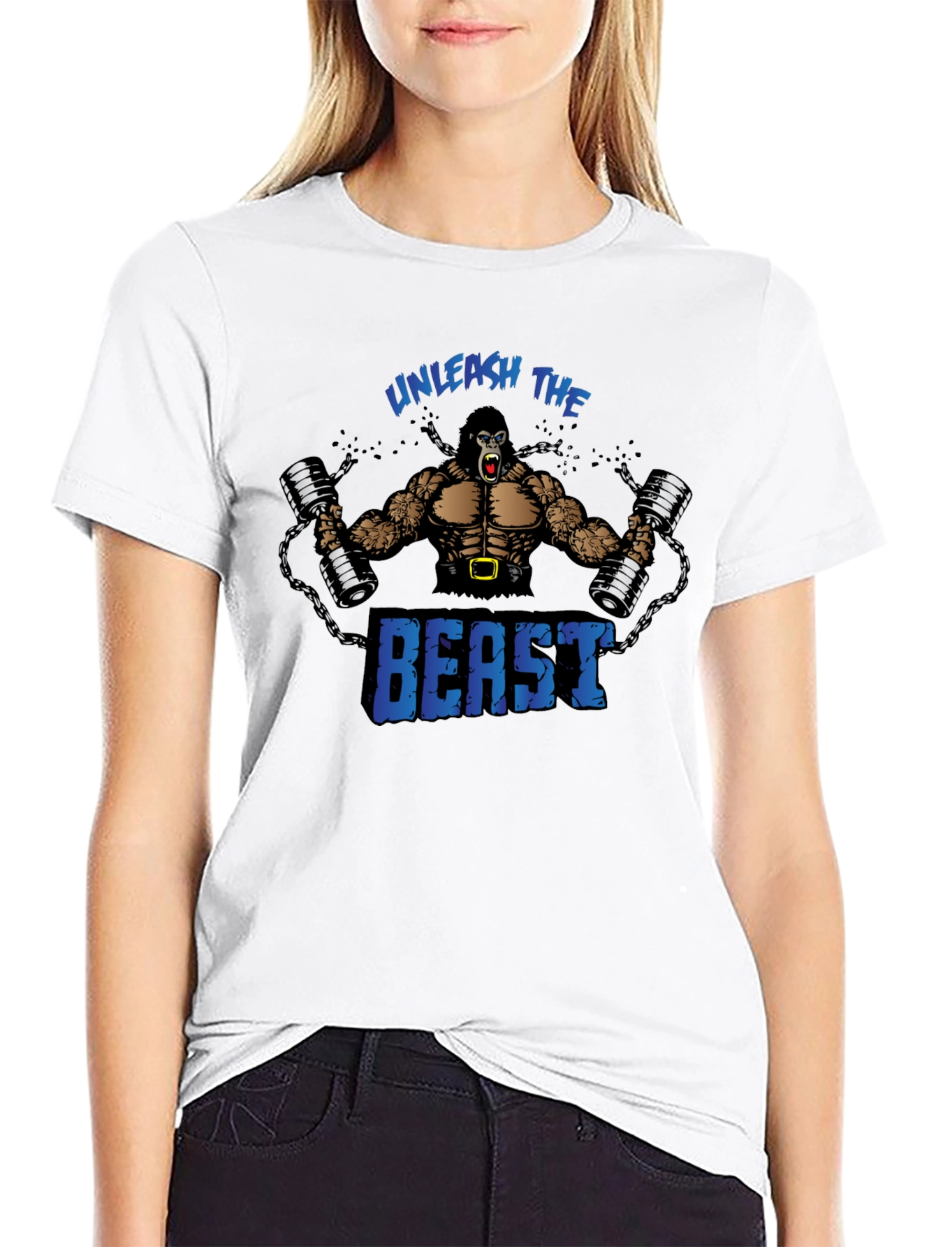 Unleash The Beast Gorilla Gym T-Shirt