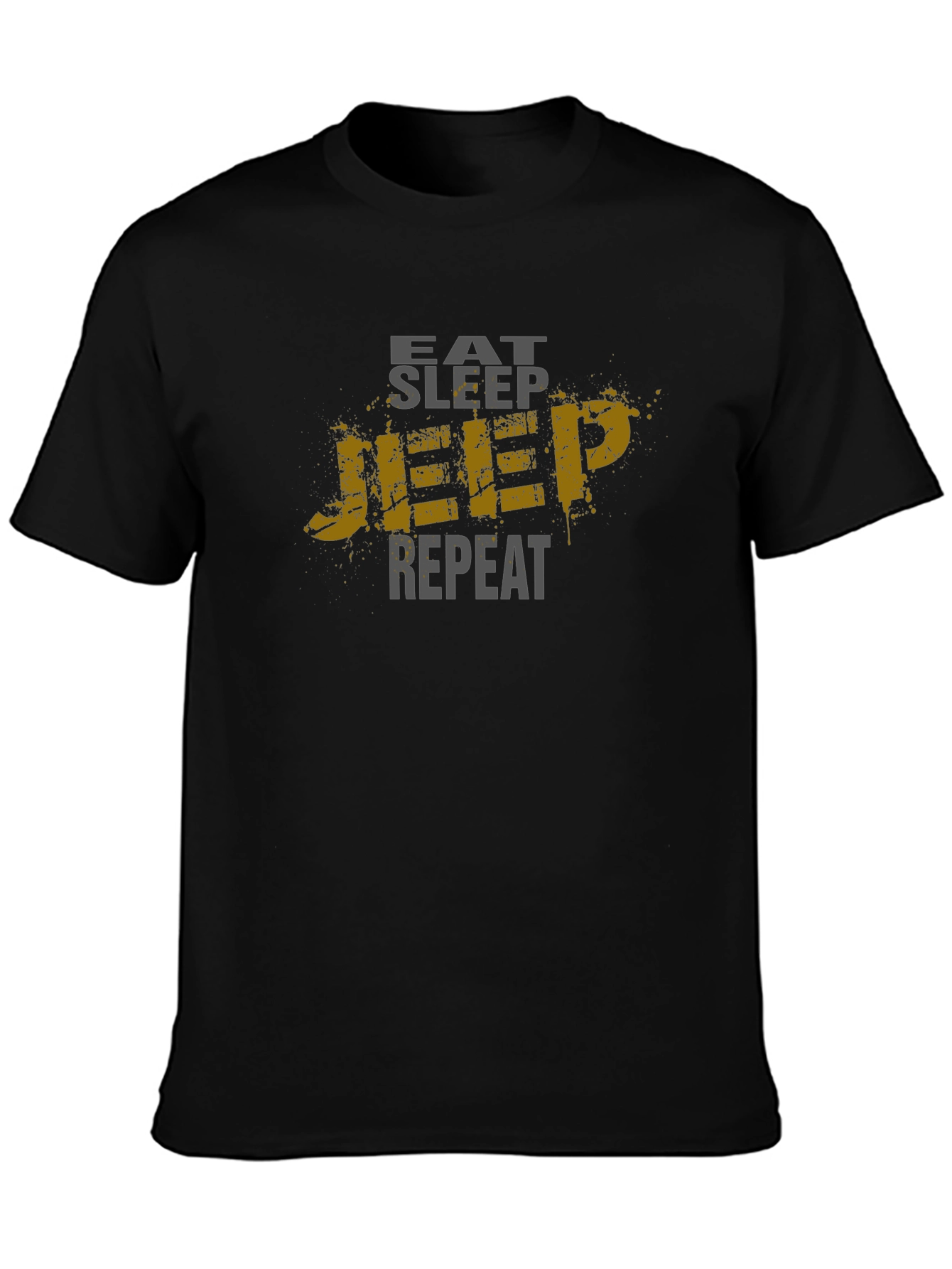 Eat Sleep Jeep Repeat Mens T-Shirt