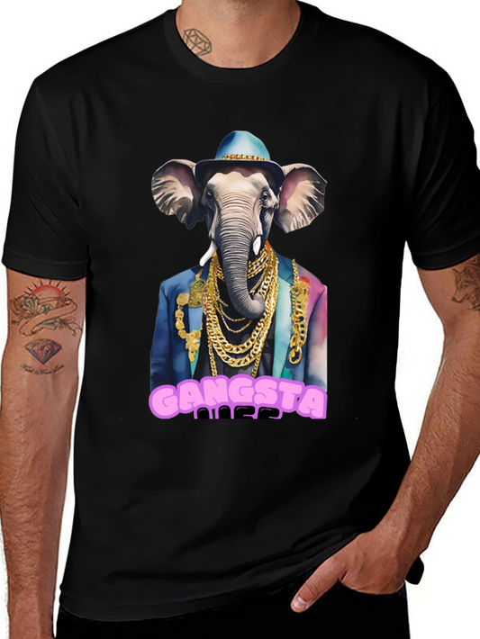 Gangsta Elephant Graphic Tee