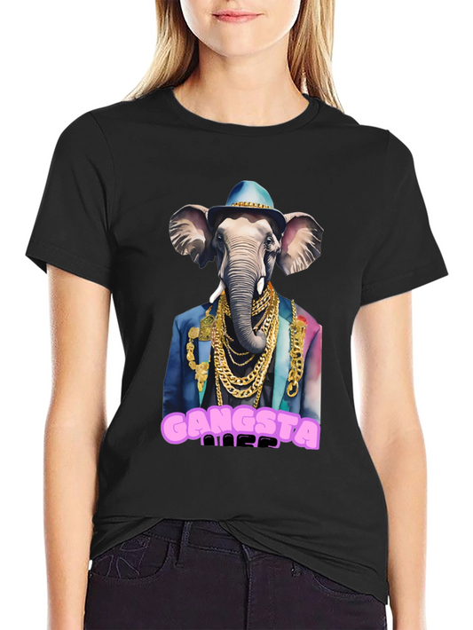 Gangsta Elephant Graphic Tee