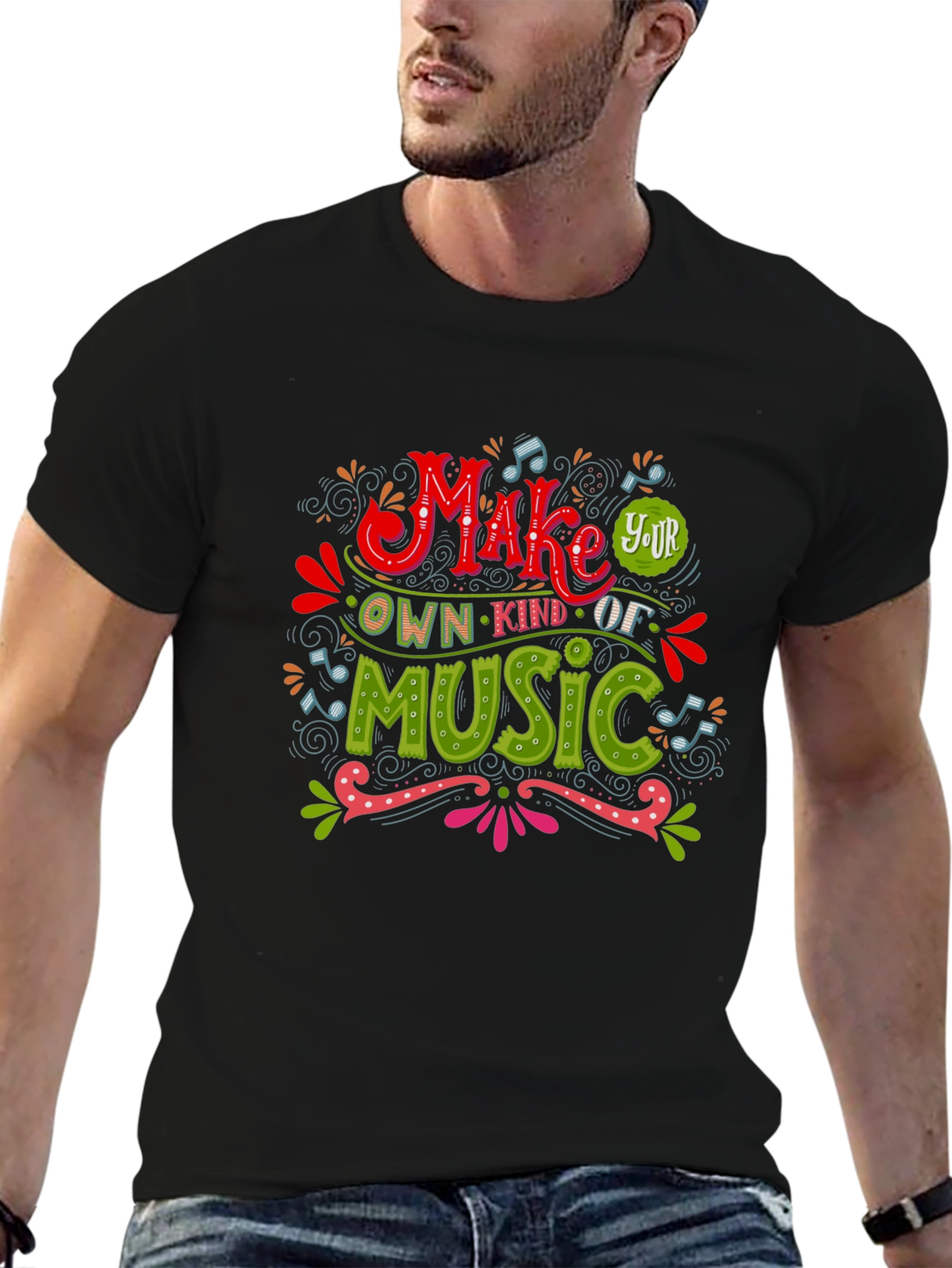 Make Your Own Kind of Music Graphic Tee