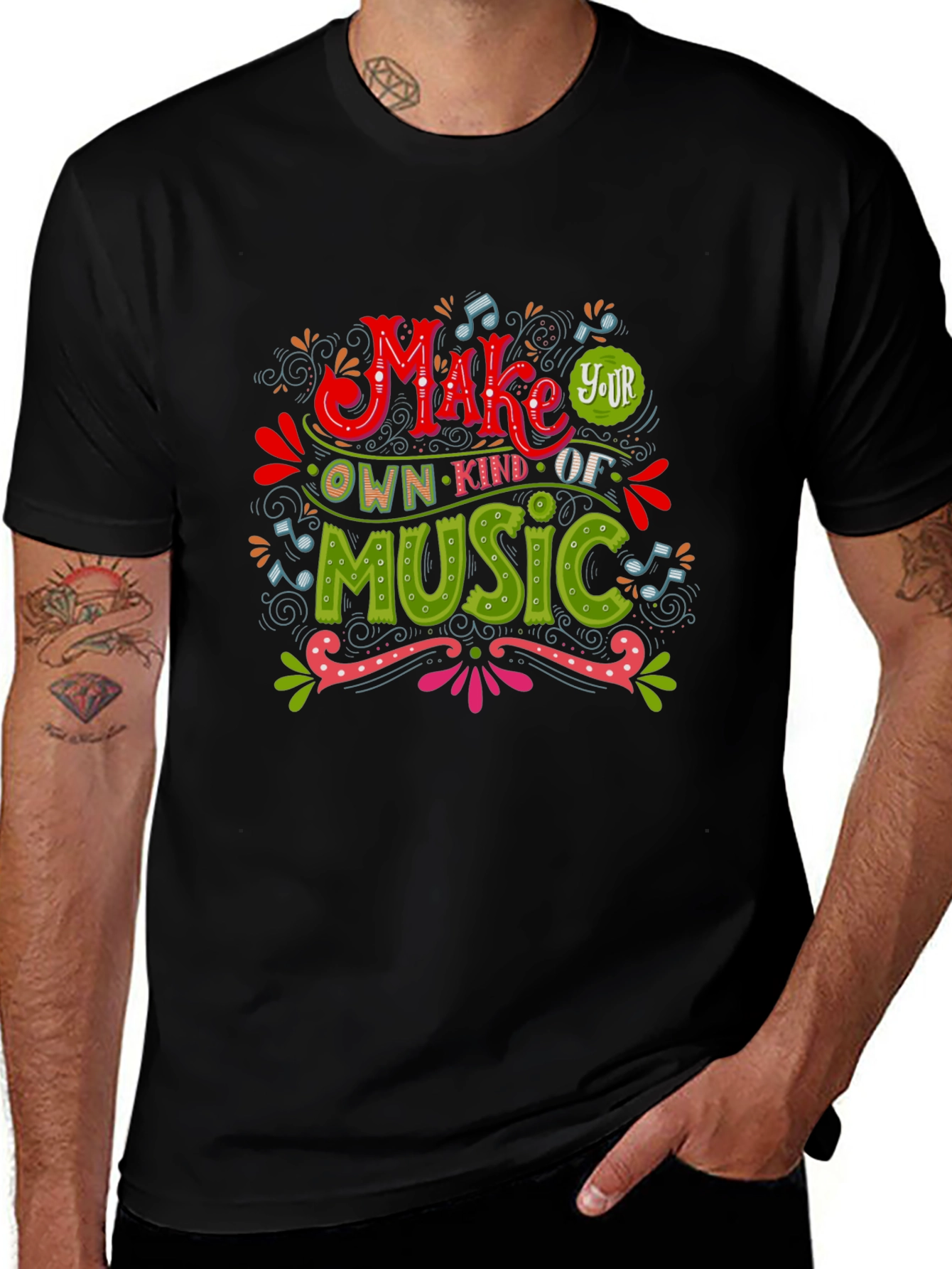 Make Your Own Kind of Music Graphic Tee