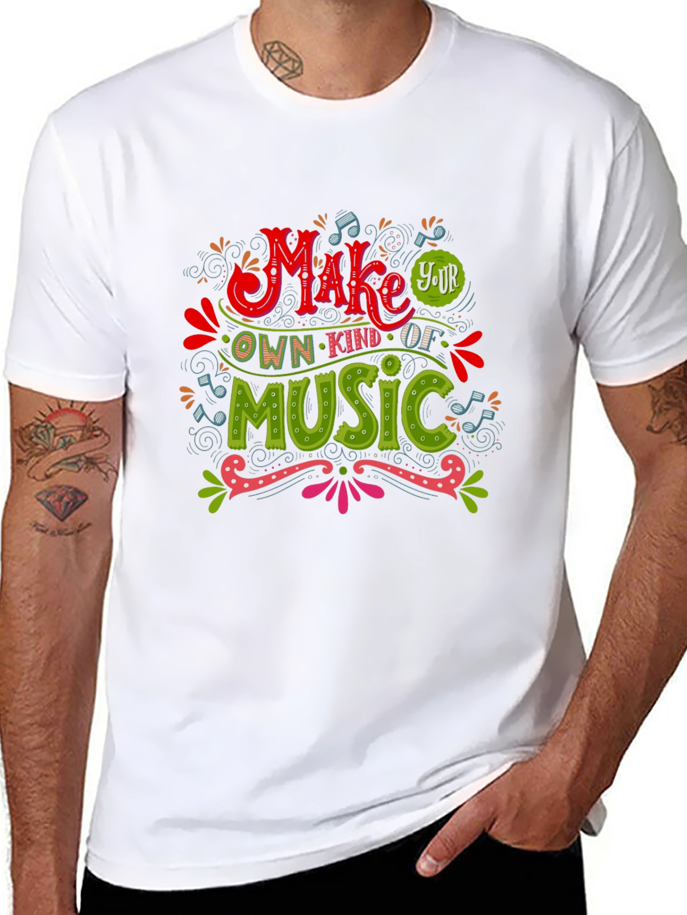 Make Your Own Kind of Music Graphic Tee