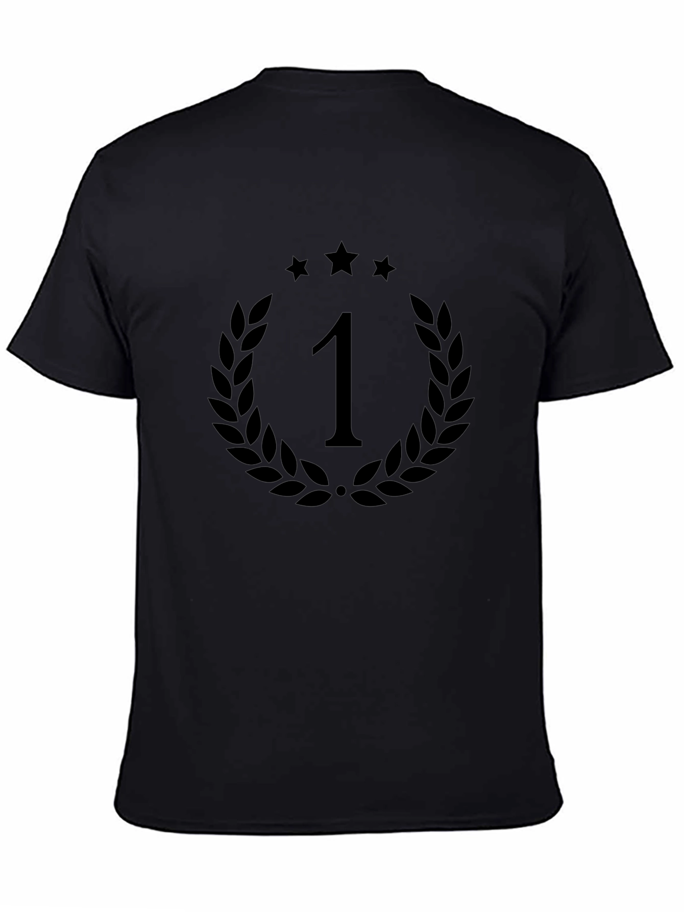 Champion No. 1 Black T-Shirt