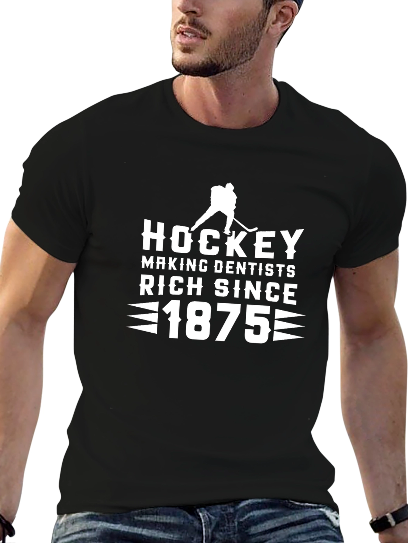 Hockey Making Dentists Rich Since 1875 T-Shirt