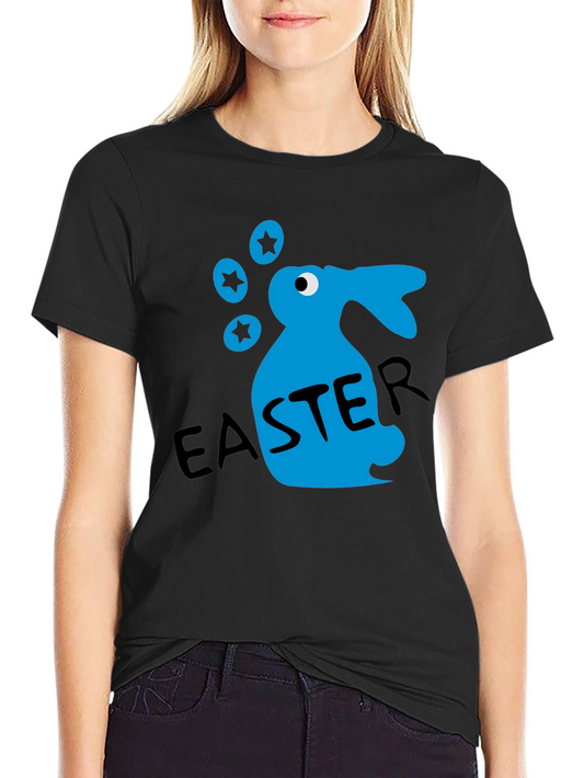 Easter Bunny Graphic T-Shirt - Fun Holiday Apparel