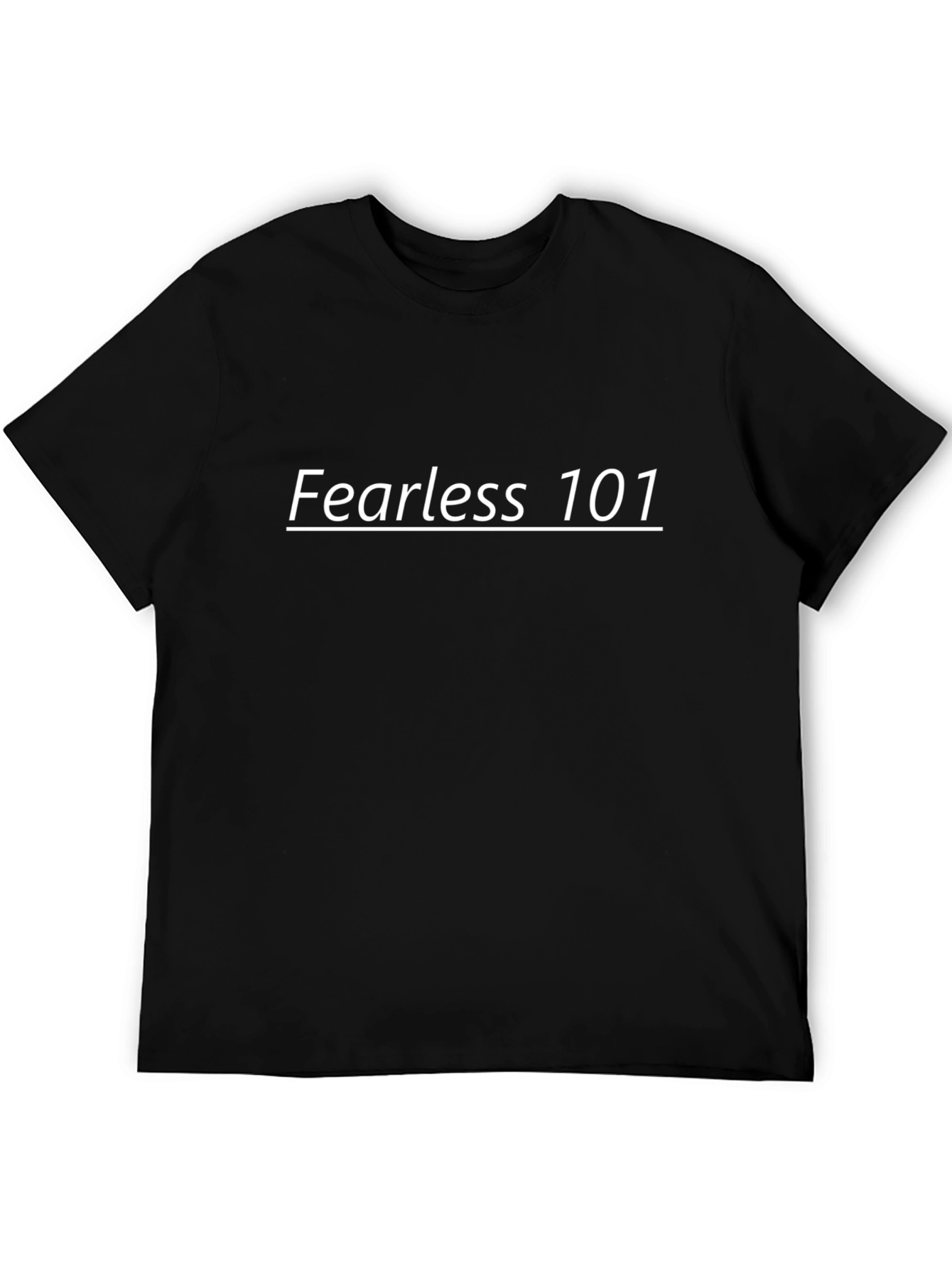 Fearless 101 Black T-Shirt