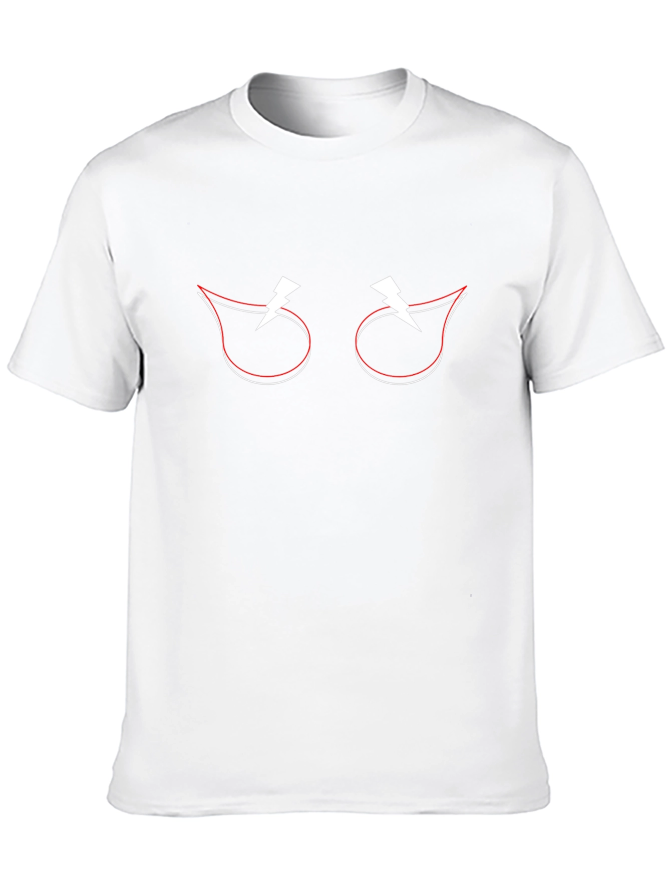 Eye Lightning Bolt Black T-Shirt