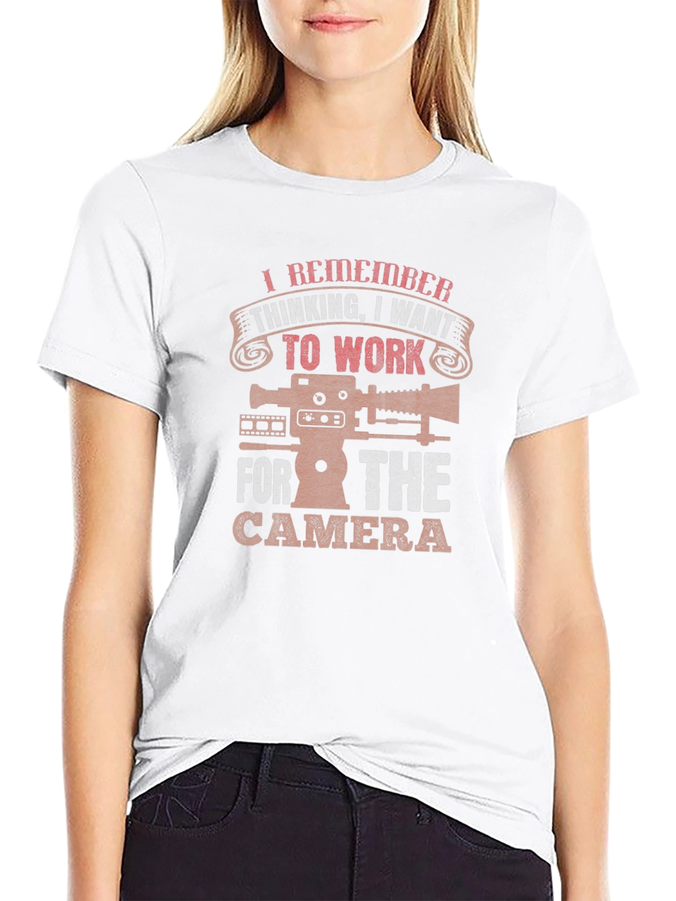 I Remember Thinking Camera T-Shirt