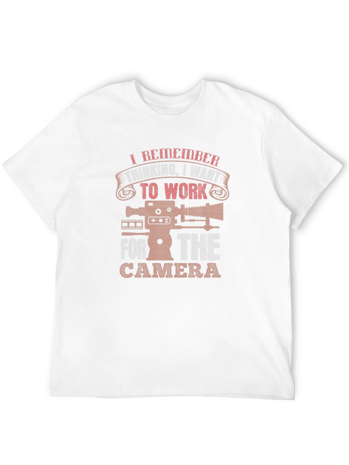 I Remember Thinking Camera T-Shirt