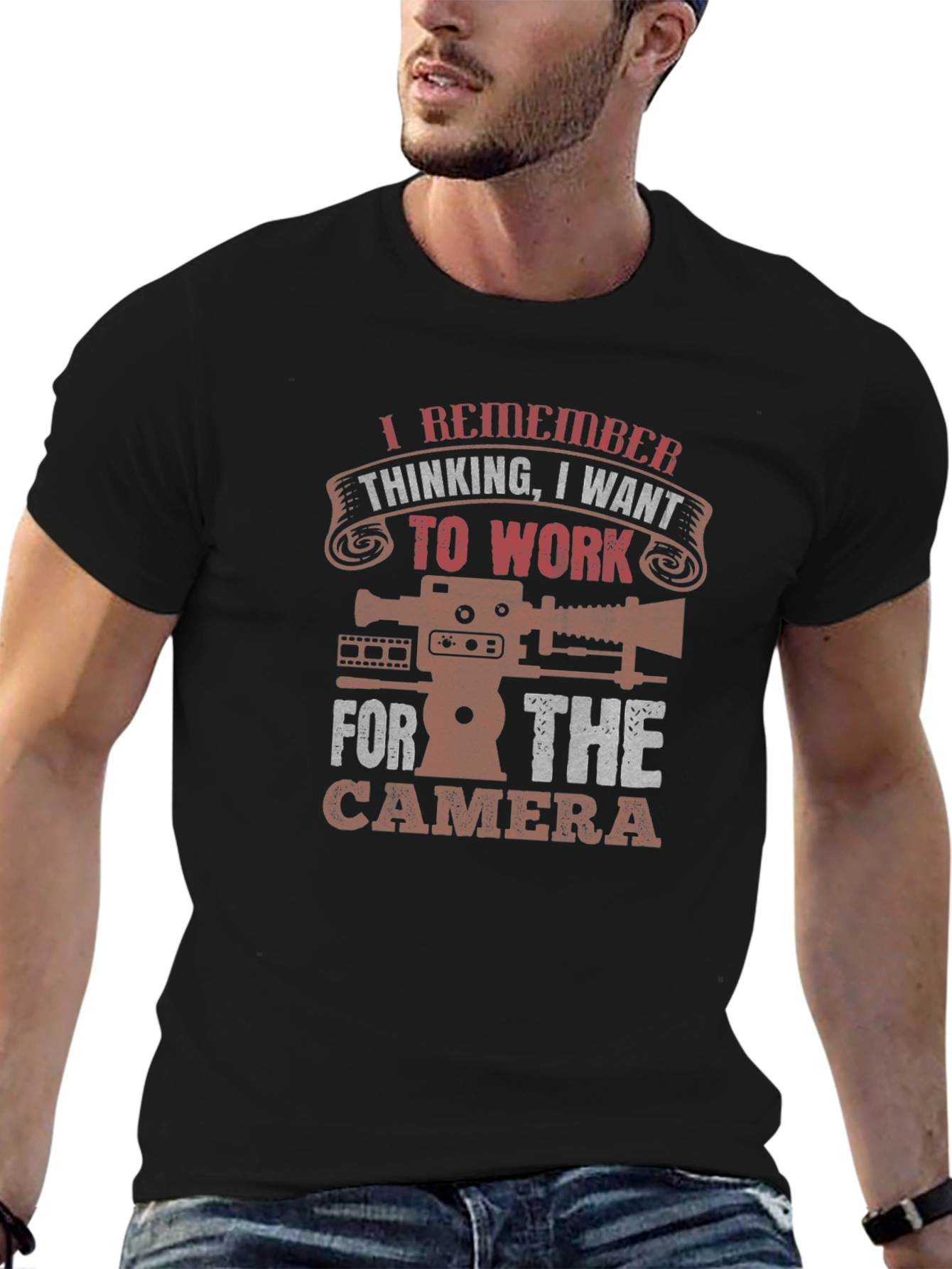 I Remember Thinking Camera T-Shirt