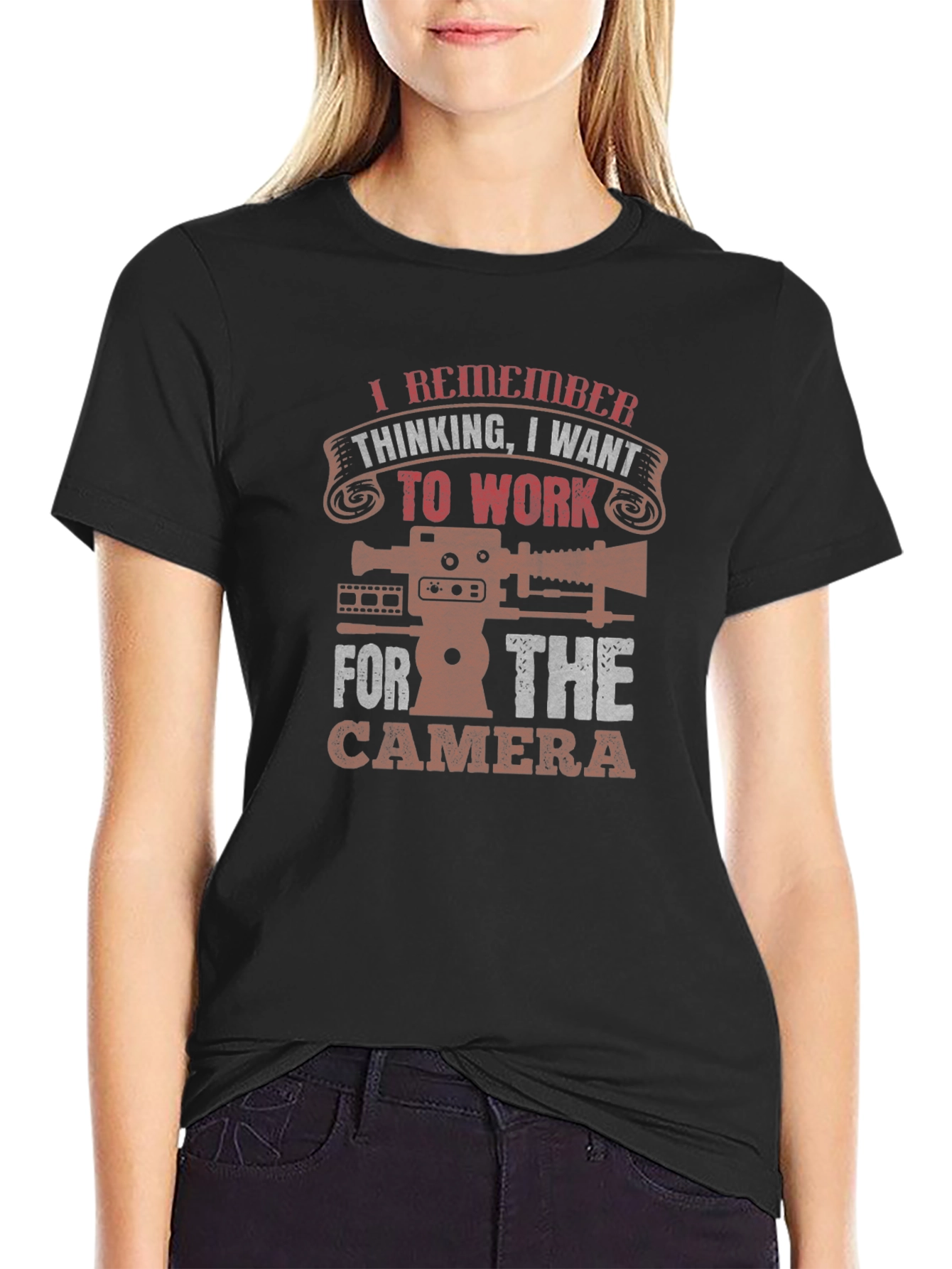 I Remember Thinking Camera T-Shirt