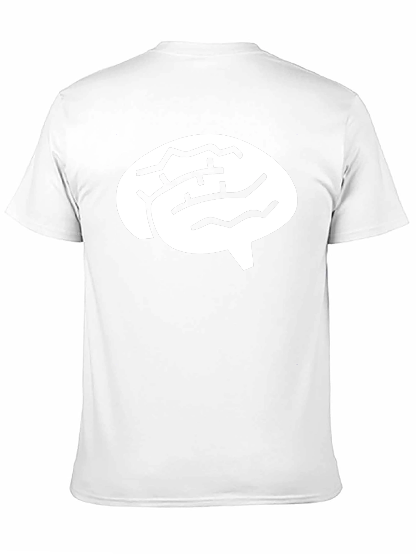 Brain Graphic Black T-Shirt - Unisex Design