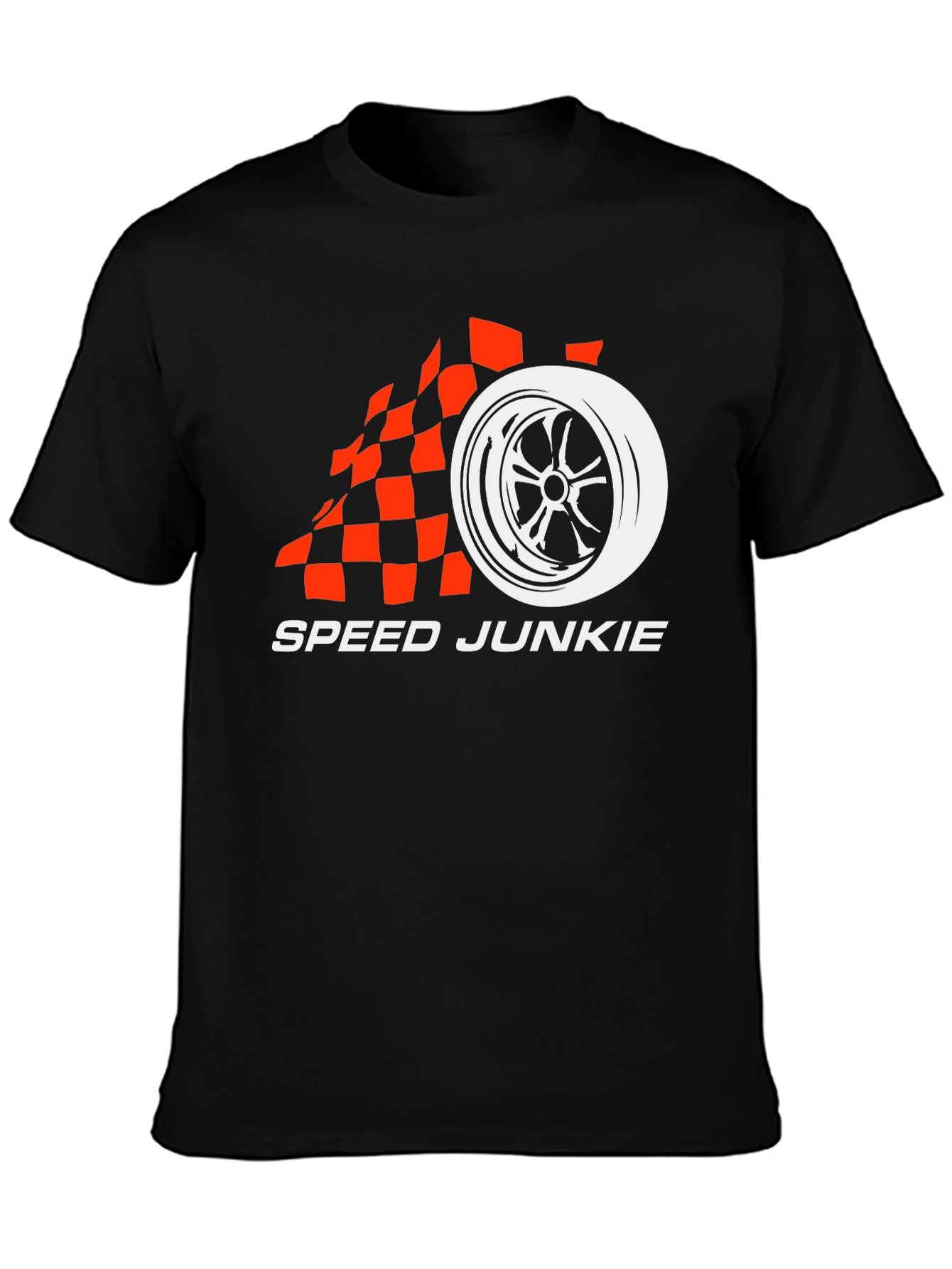 Speed Junkie Graphic Tee - Black