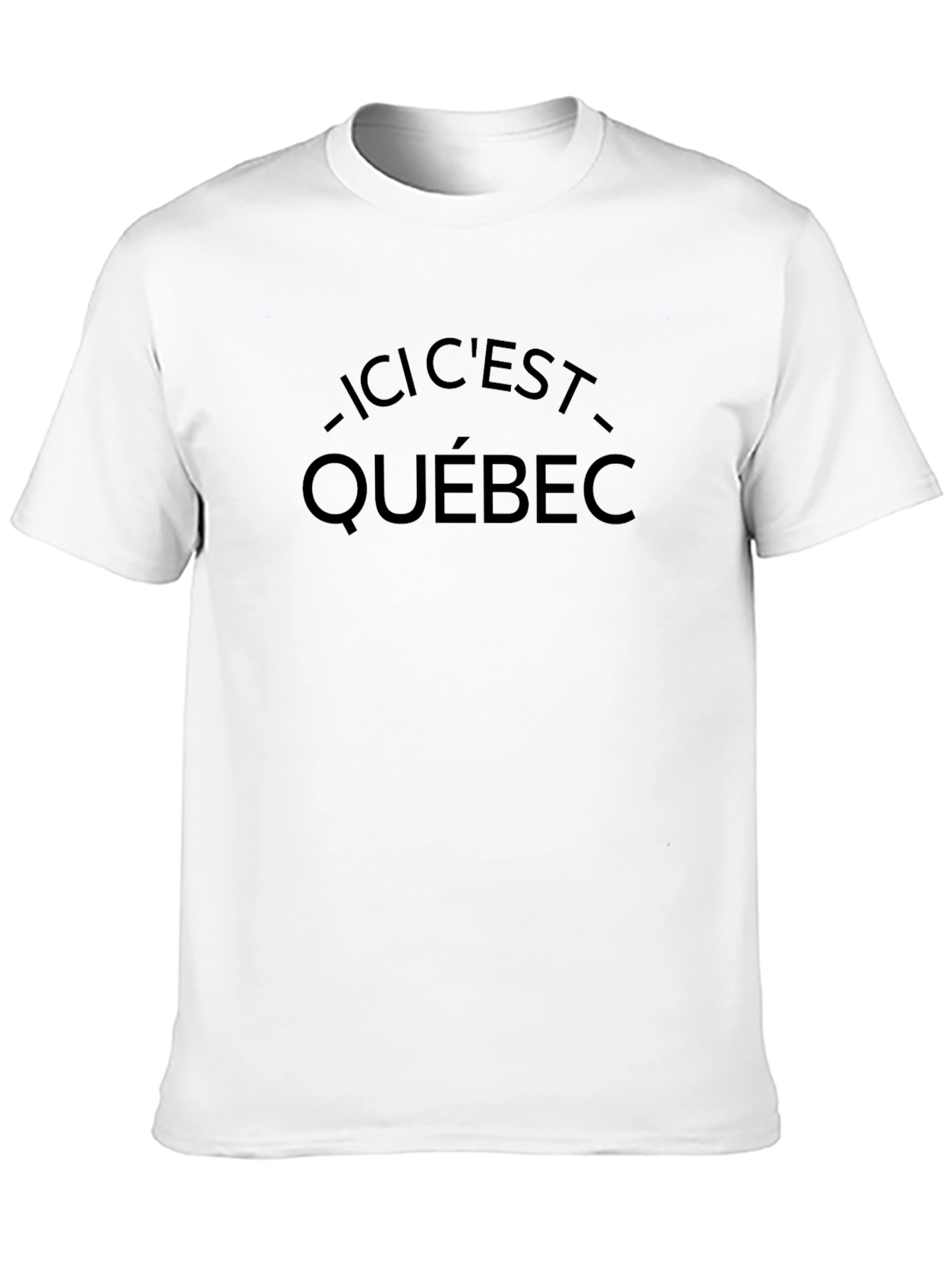 Ici Cest Quebec T-Shirt - Black