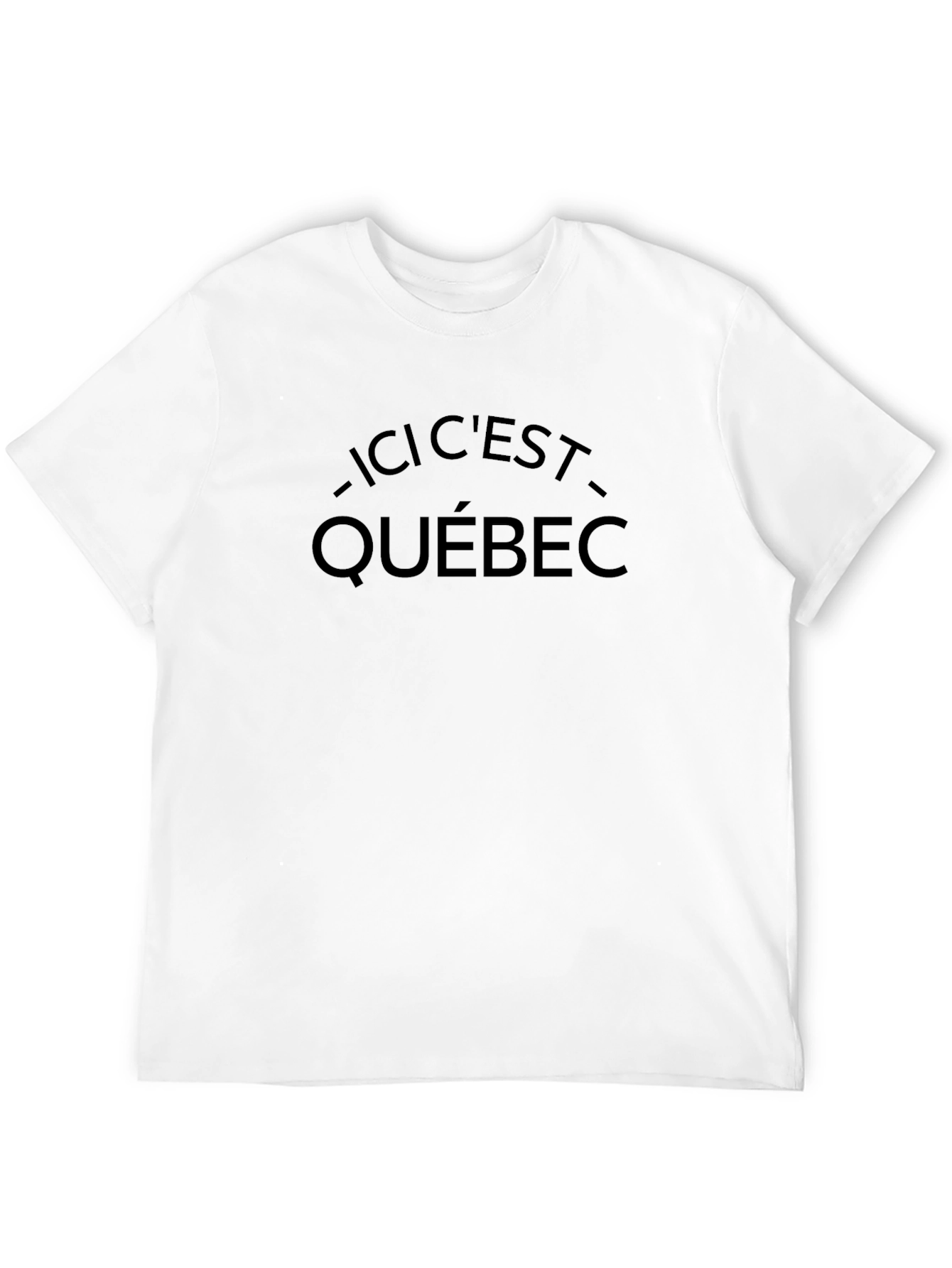 Ici Cest Quebec T-Shirt - Black