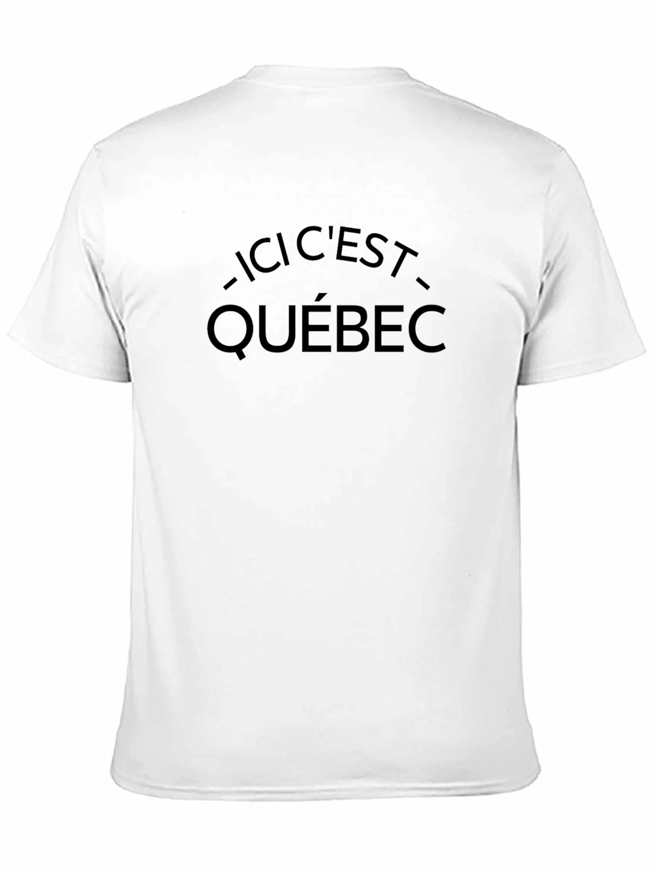 Ici Cest Quebec T-Shirt - Black