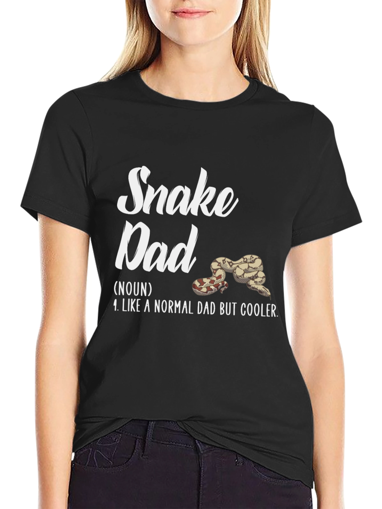 Snake Dad T-Shirt: Cool Reptile Lover Tee