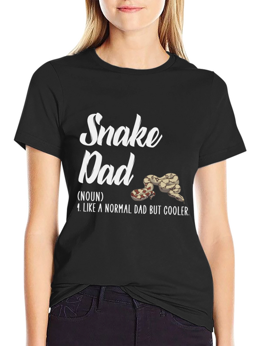 Snake Dad T-Shirt: Cool Reptile Lover Tee