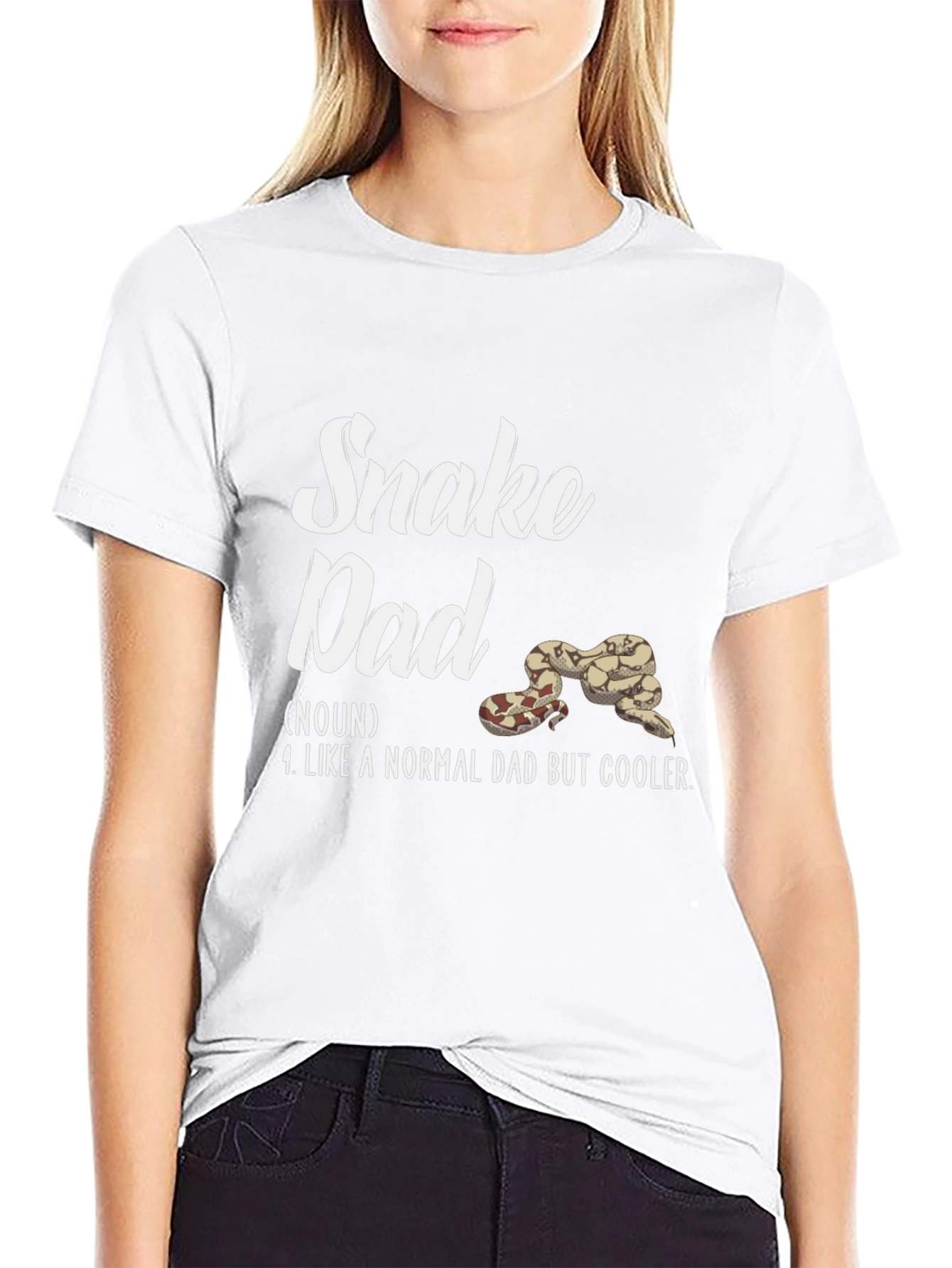 Snake Dad T-Shirt: Cool Reptile Lover Tee