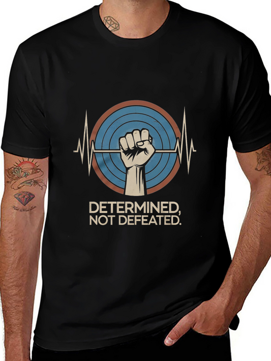 Determined Not Defeated Graphic T-Shirt