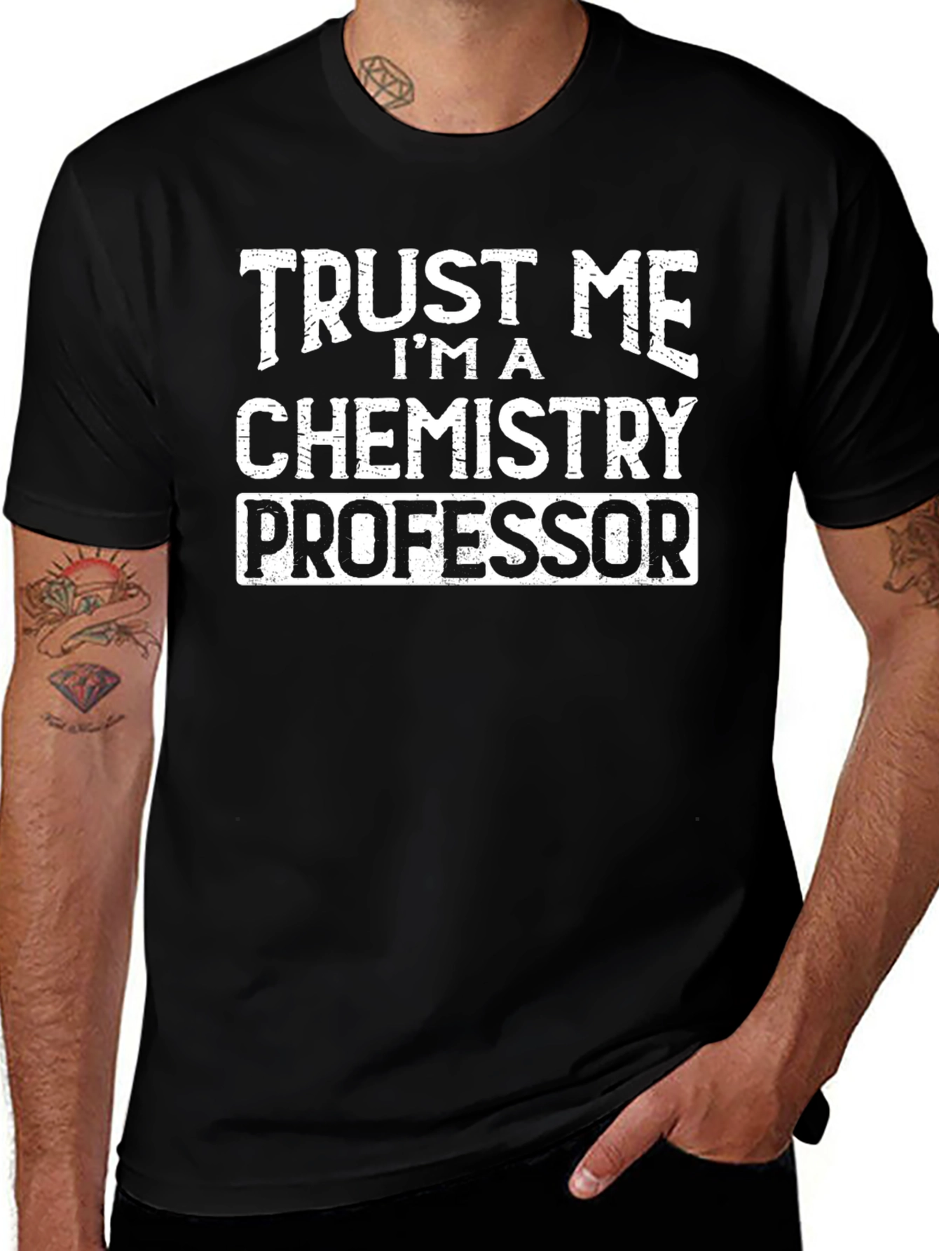 Trust Me Chemistry Professor Graphic Tee