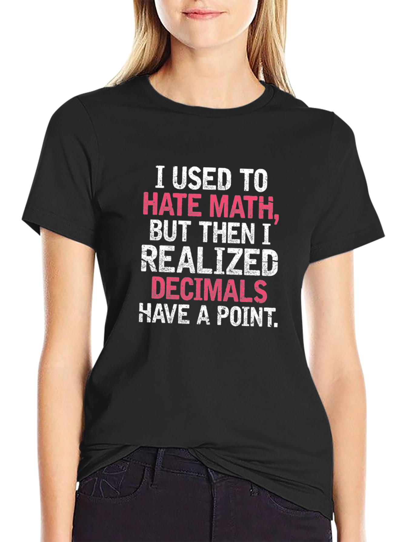 Math Humor T-Shirt - Decimal Point Pun