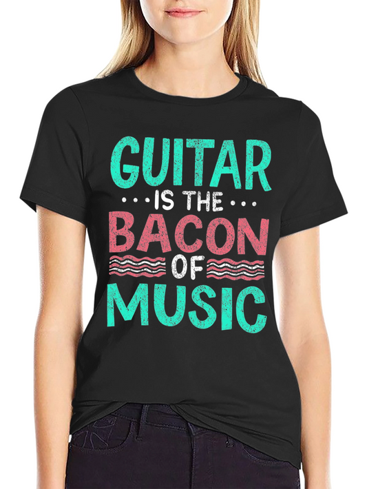 Guitar is the Bacon of Music Graphic Tee