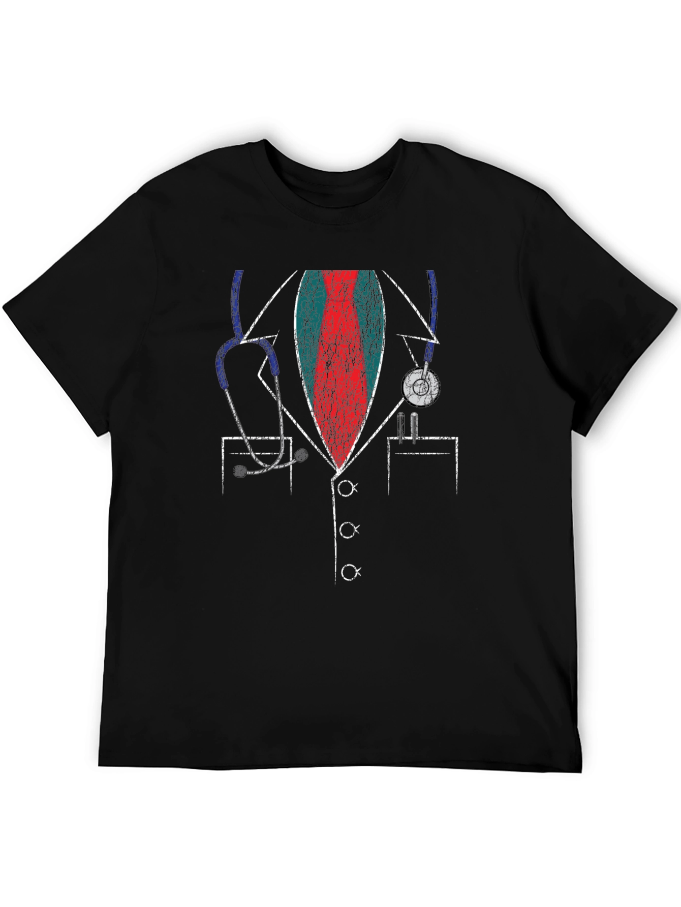 Doctor Lab Coat Stethoscope T-Shirt