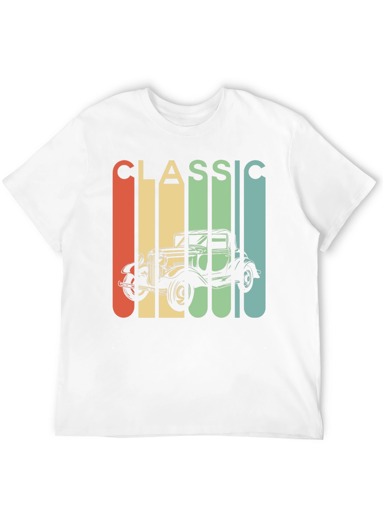 Classic Car Graphic T-Shirt - Retro Automotive Tee