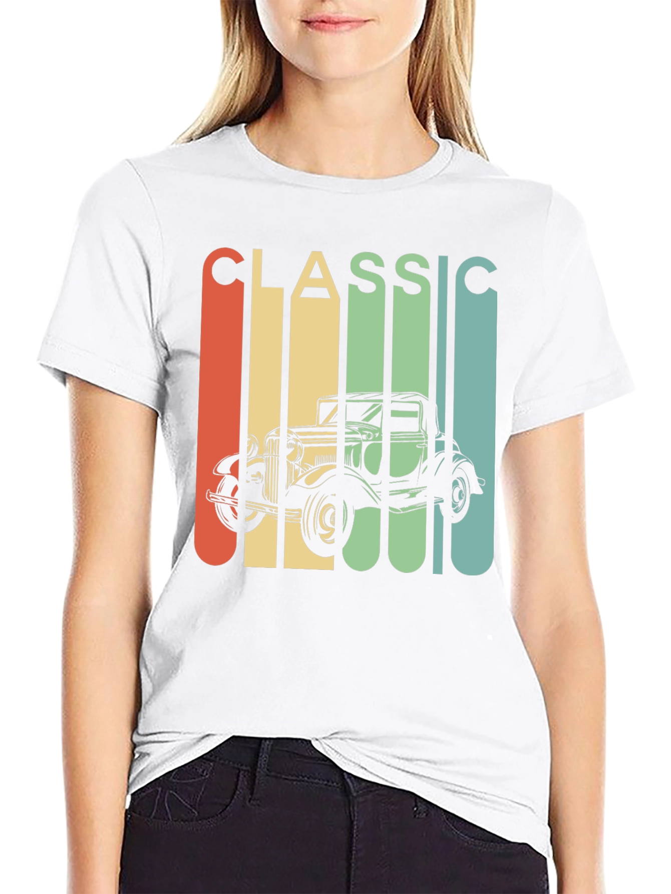 Classic Car Graphic T-Shirt - Retro Automotive Tee