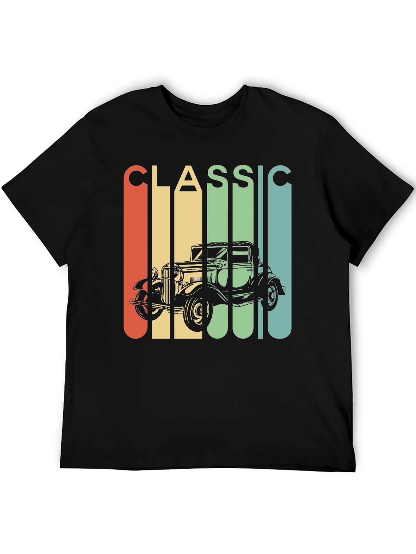Classic Car Graphic T-Shirt - Retro Automotive Tee