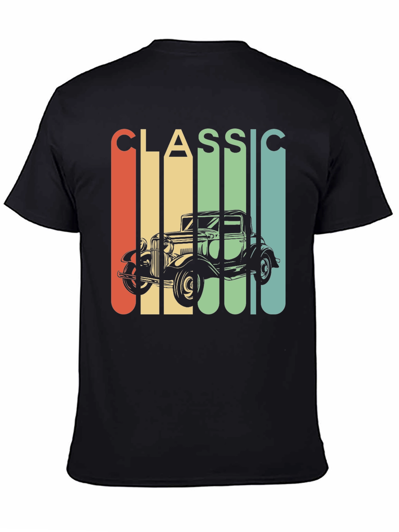 Classic Car Graphic T-Shirt - Retro Automotive Tee
