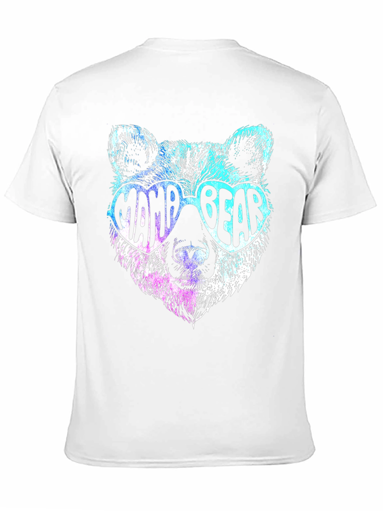 Mama Bear Graphic T-Shirt - Cool Bear with Sunglasses