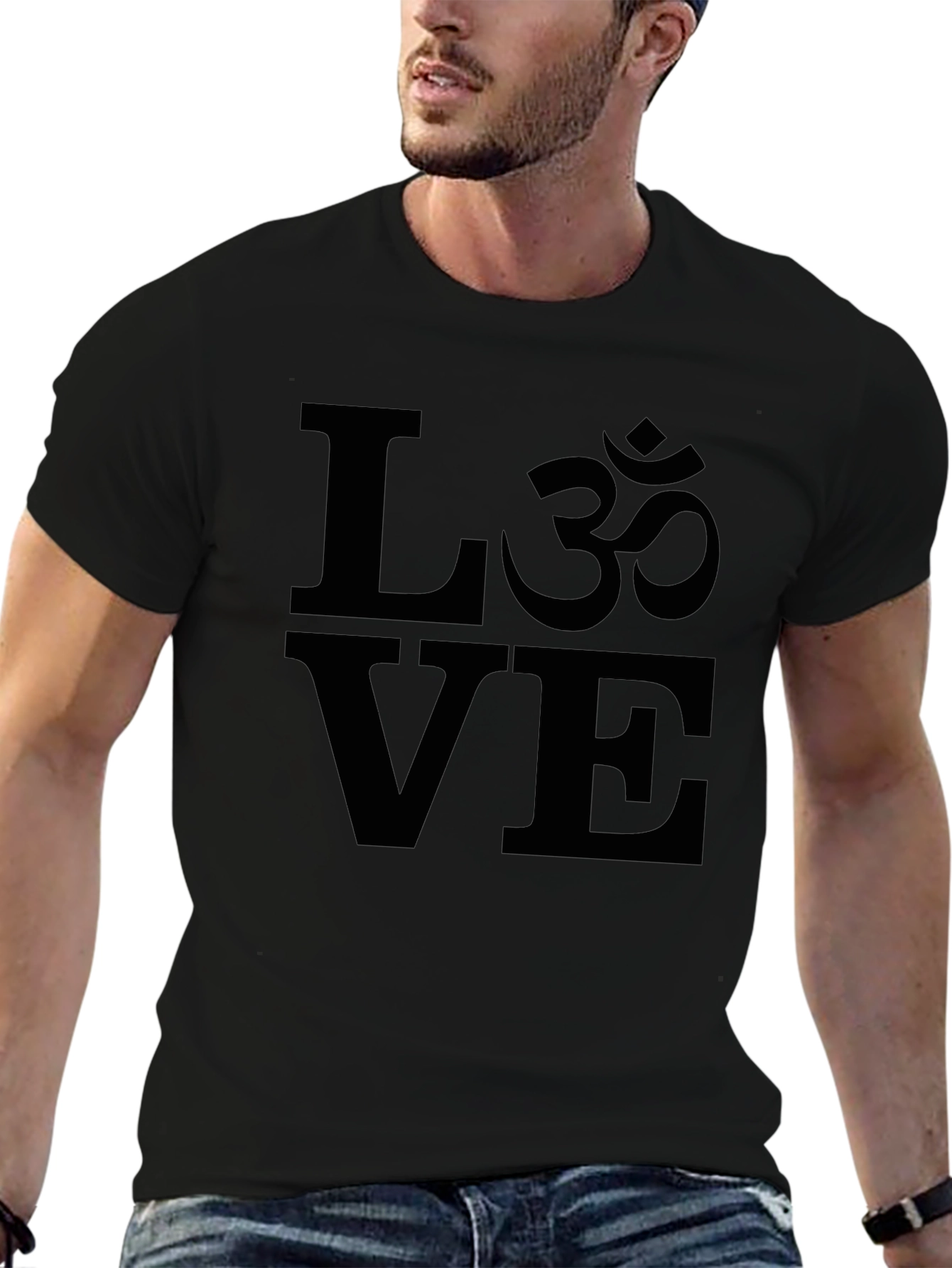 Love Om Graphic Tee - Soft Cotton Blend