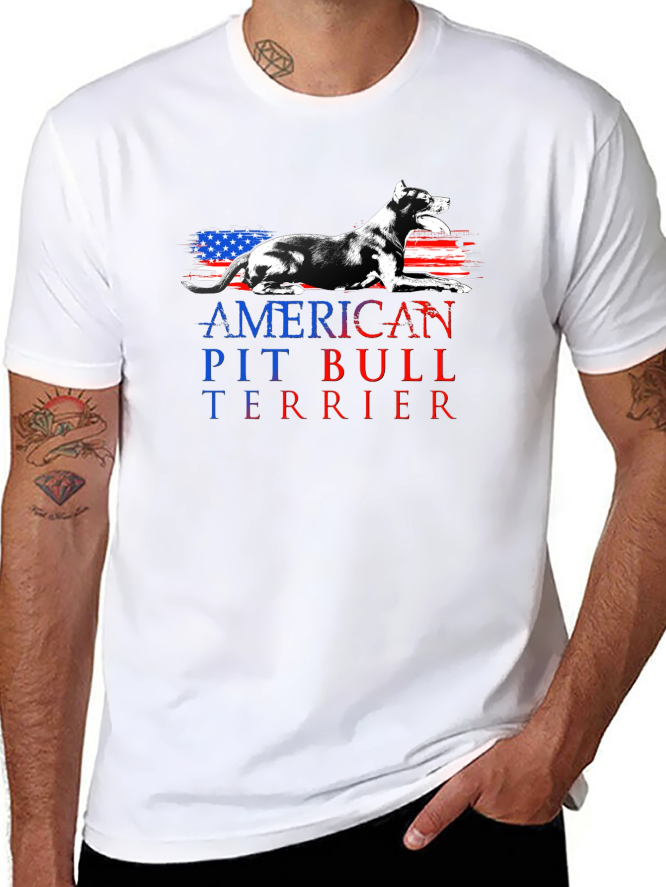 American Pit Bull Terrier Graphic T-Shirt