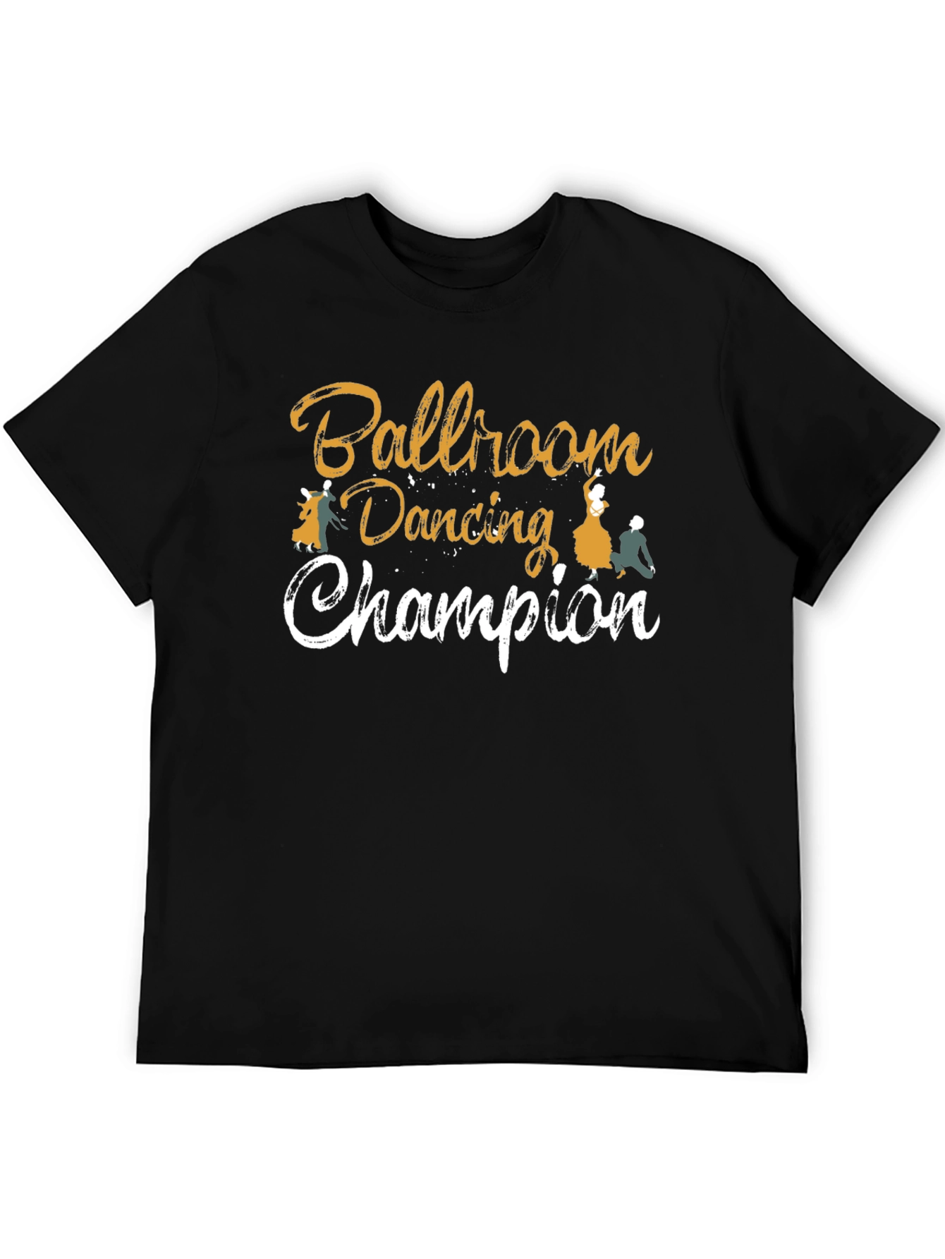Ballroom Dancing Champion Black T-Shirt
