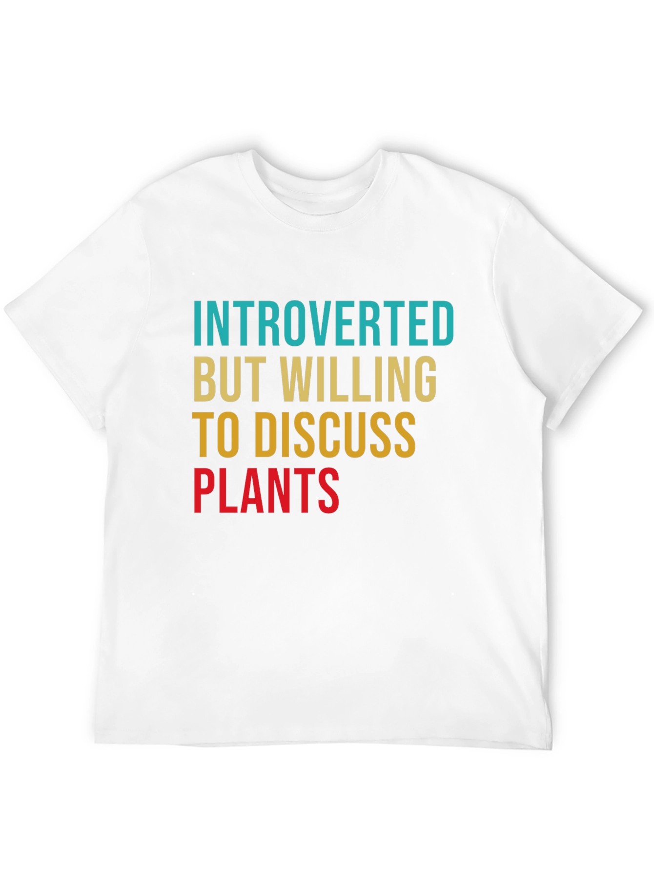 Introverted Plant Lover T-Shirt - Black