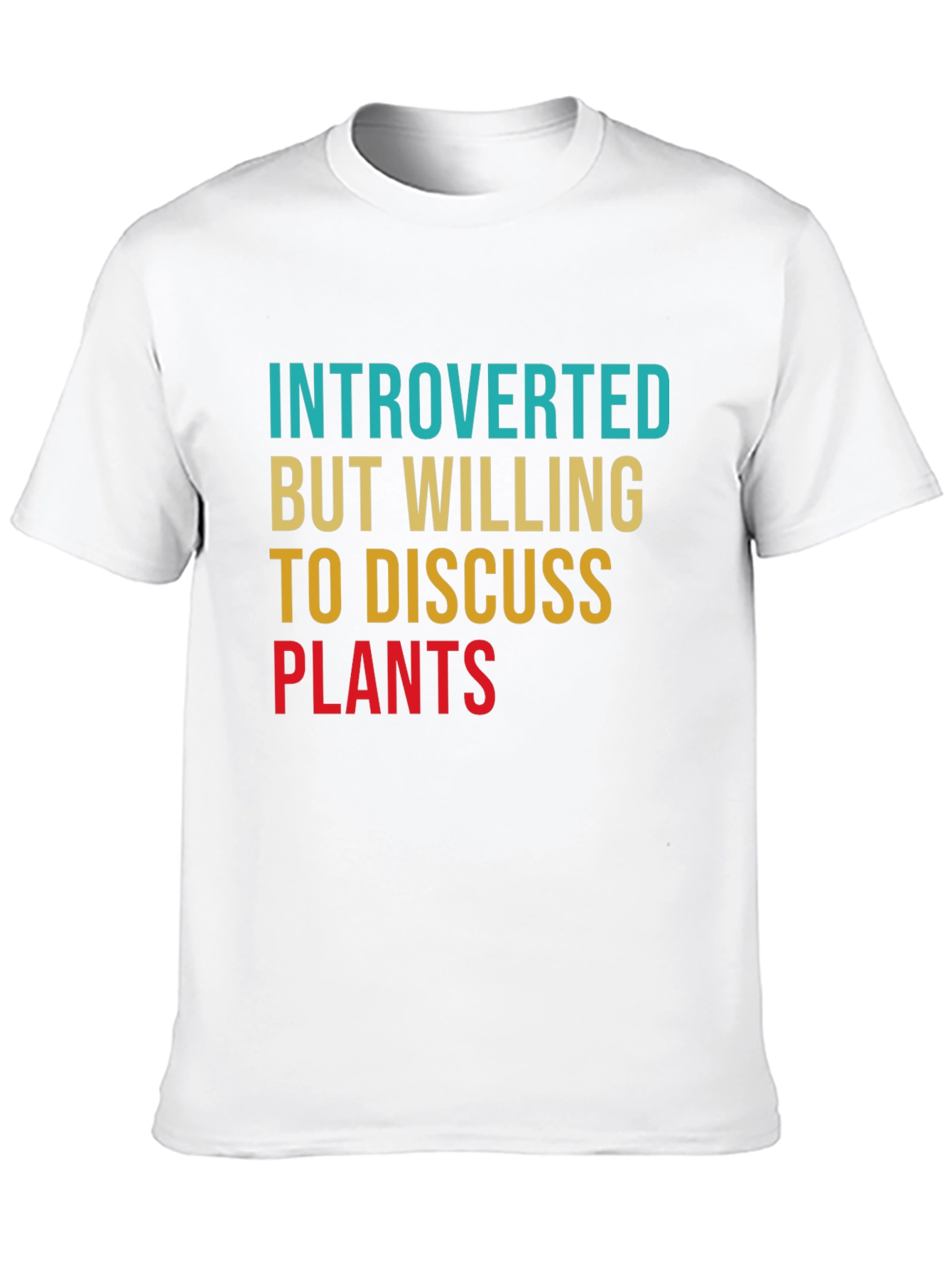 Introverted Plant Lover T-Shirt - Black