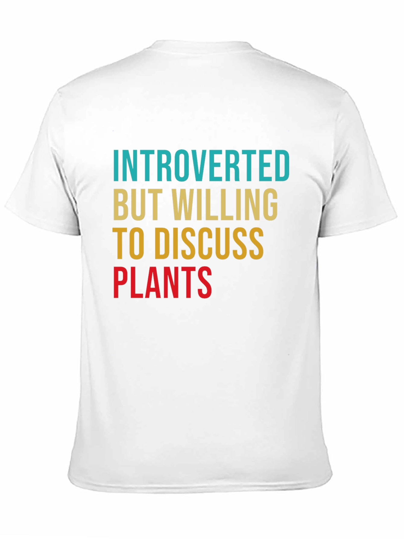 Introverted Plant Lover T-Shirt - Black