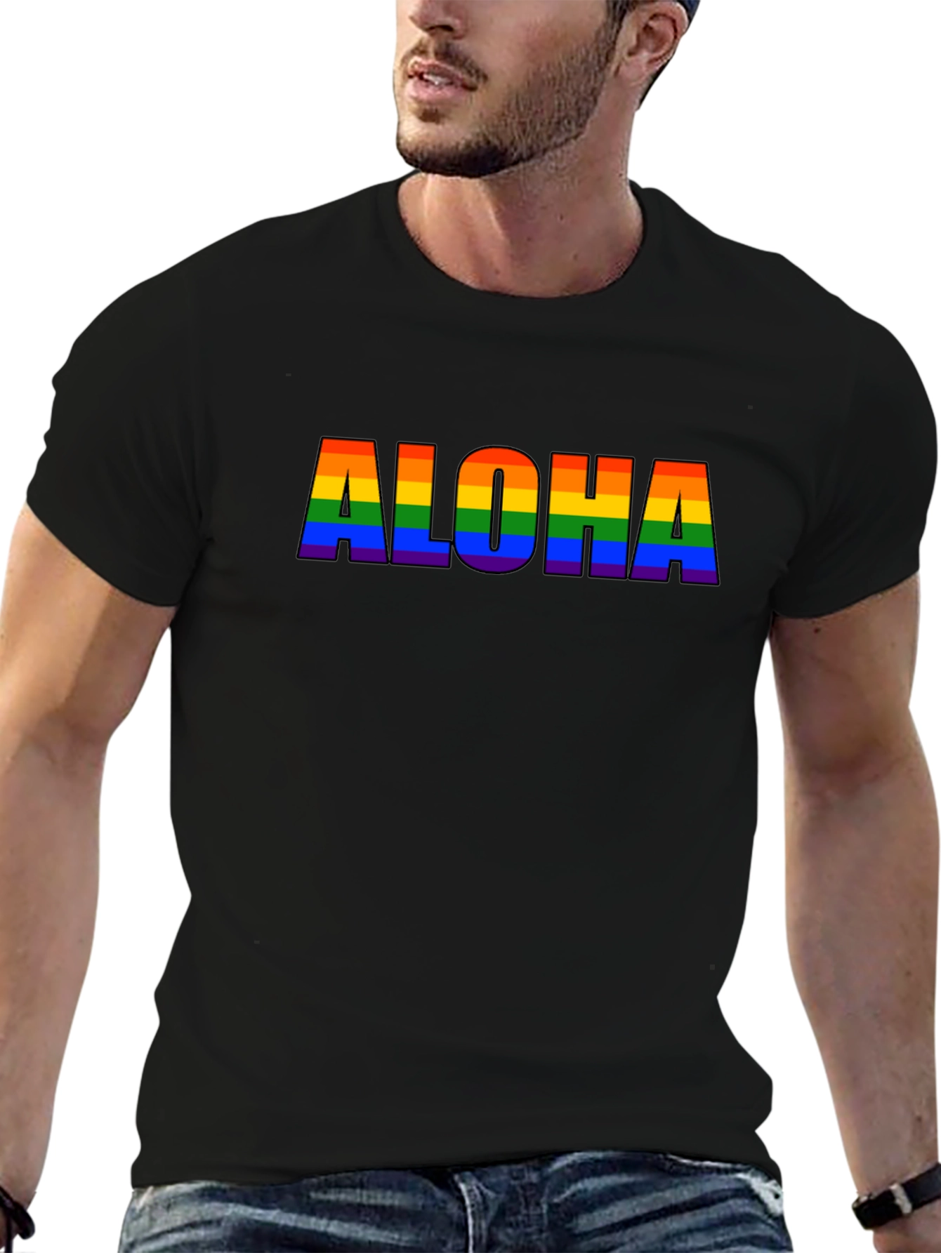 Aloha Rainbow Pride T-Shirt