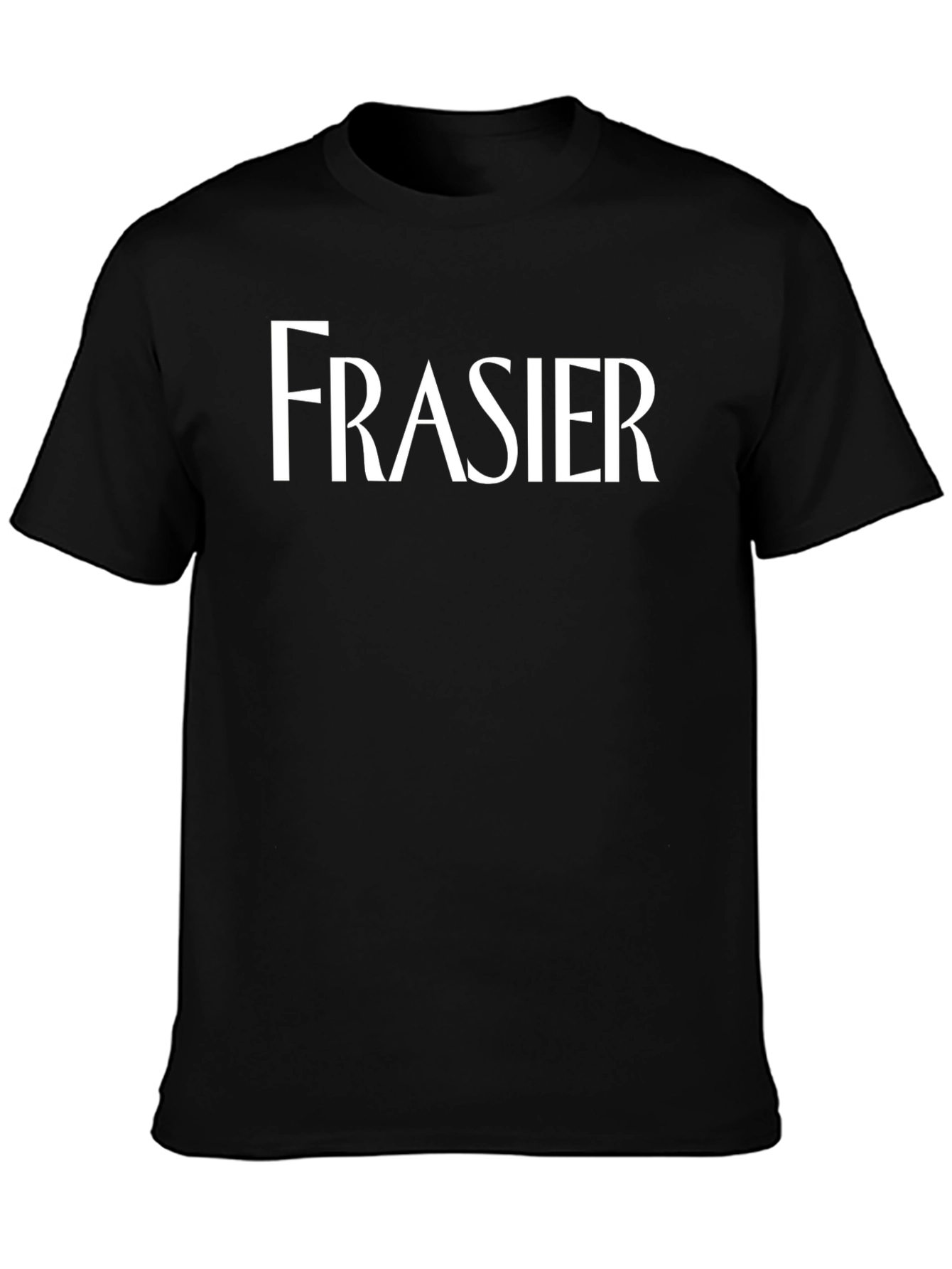 Frasier TV Show T-Shirt Black Classic Tee