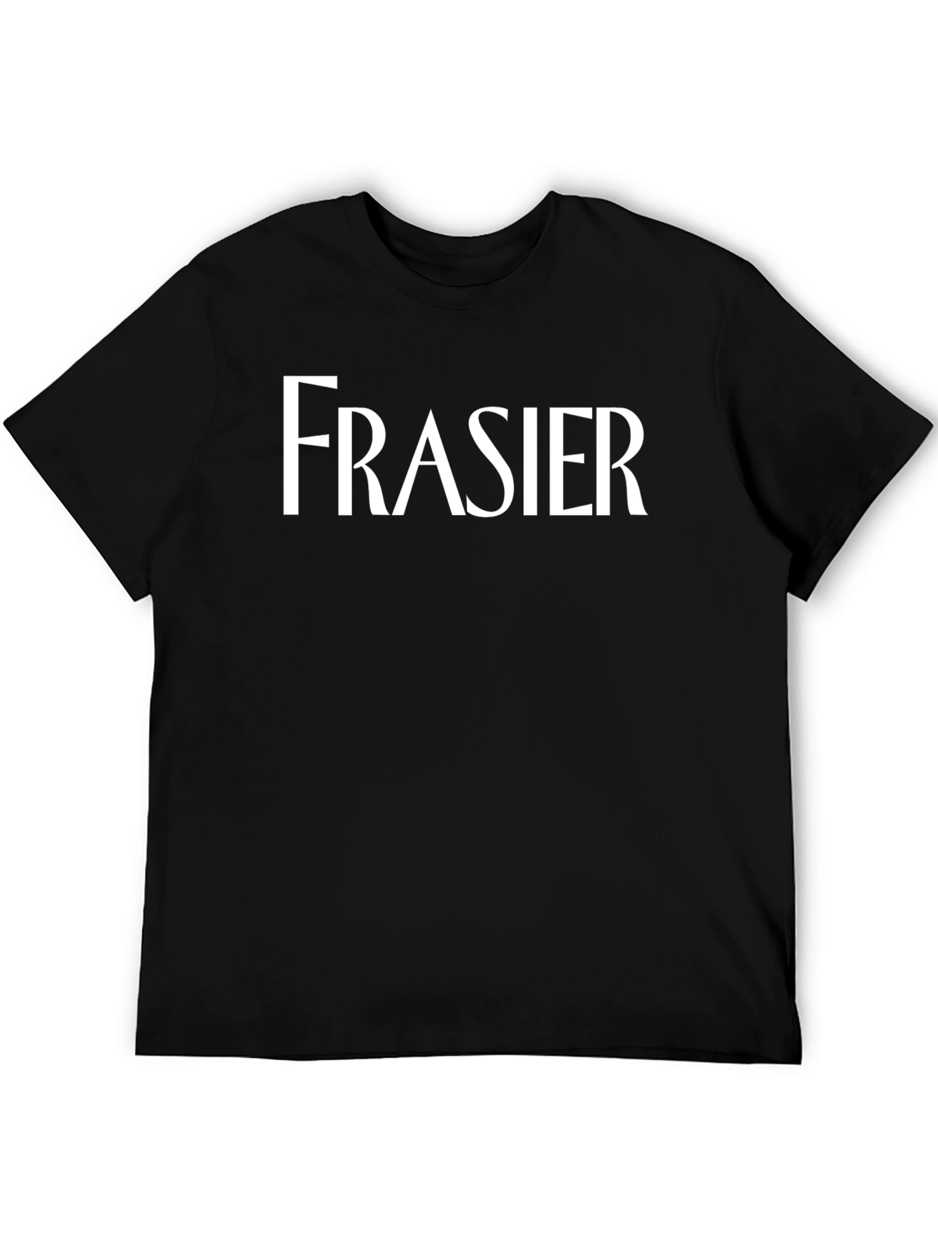 Frasier TV Show T-Shirt Black Classic Tee