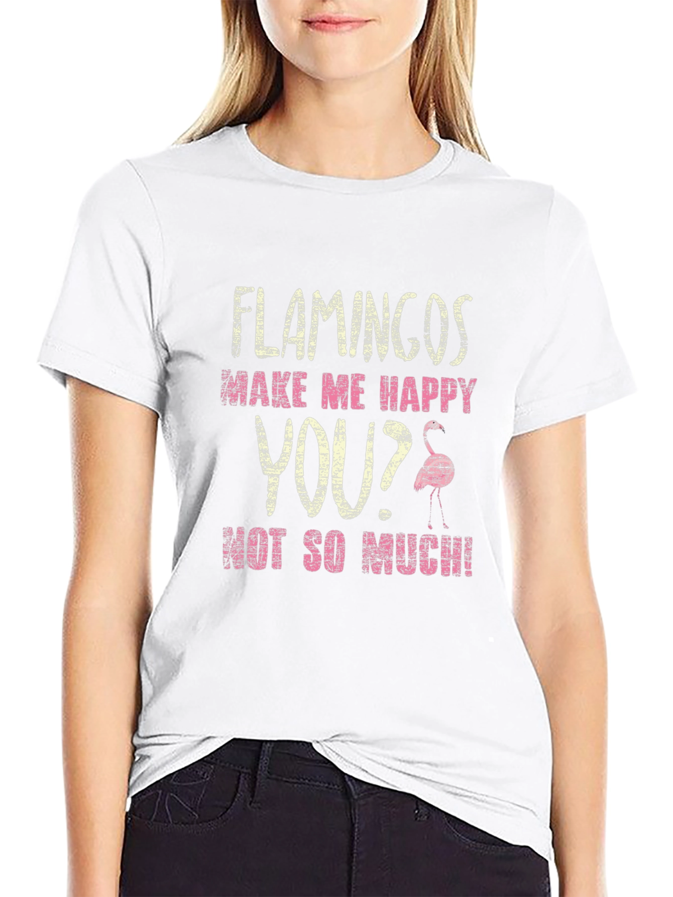 Flamingo Graphic Tee - Funny Sarcastic T-Shirt