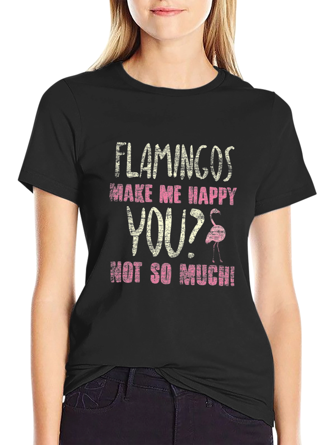 Flamingo Graphic Tee - Funny Sarcastic T-Shirt